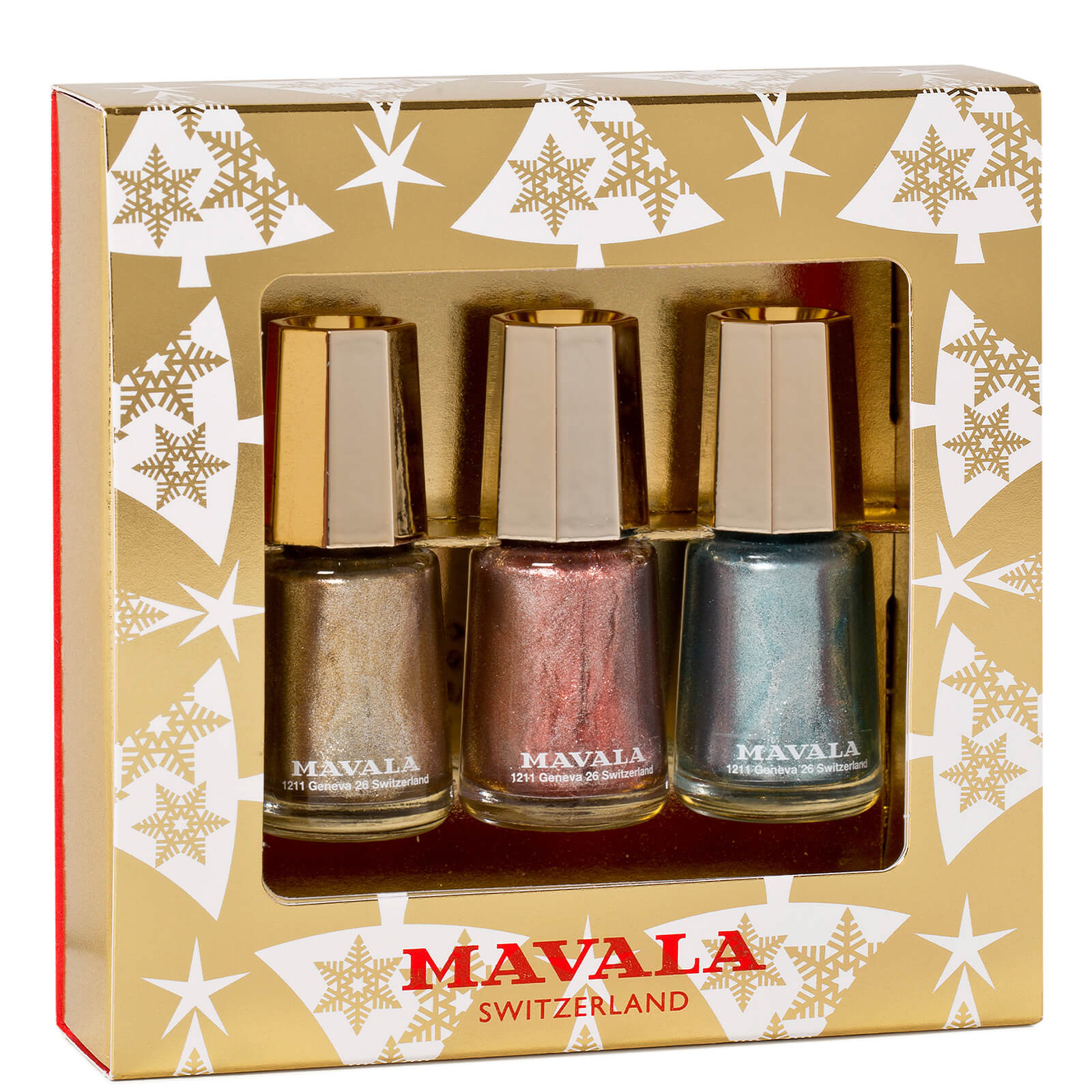 

Набор лаков для ногтей Mavala Gold Trio Cyber