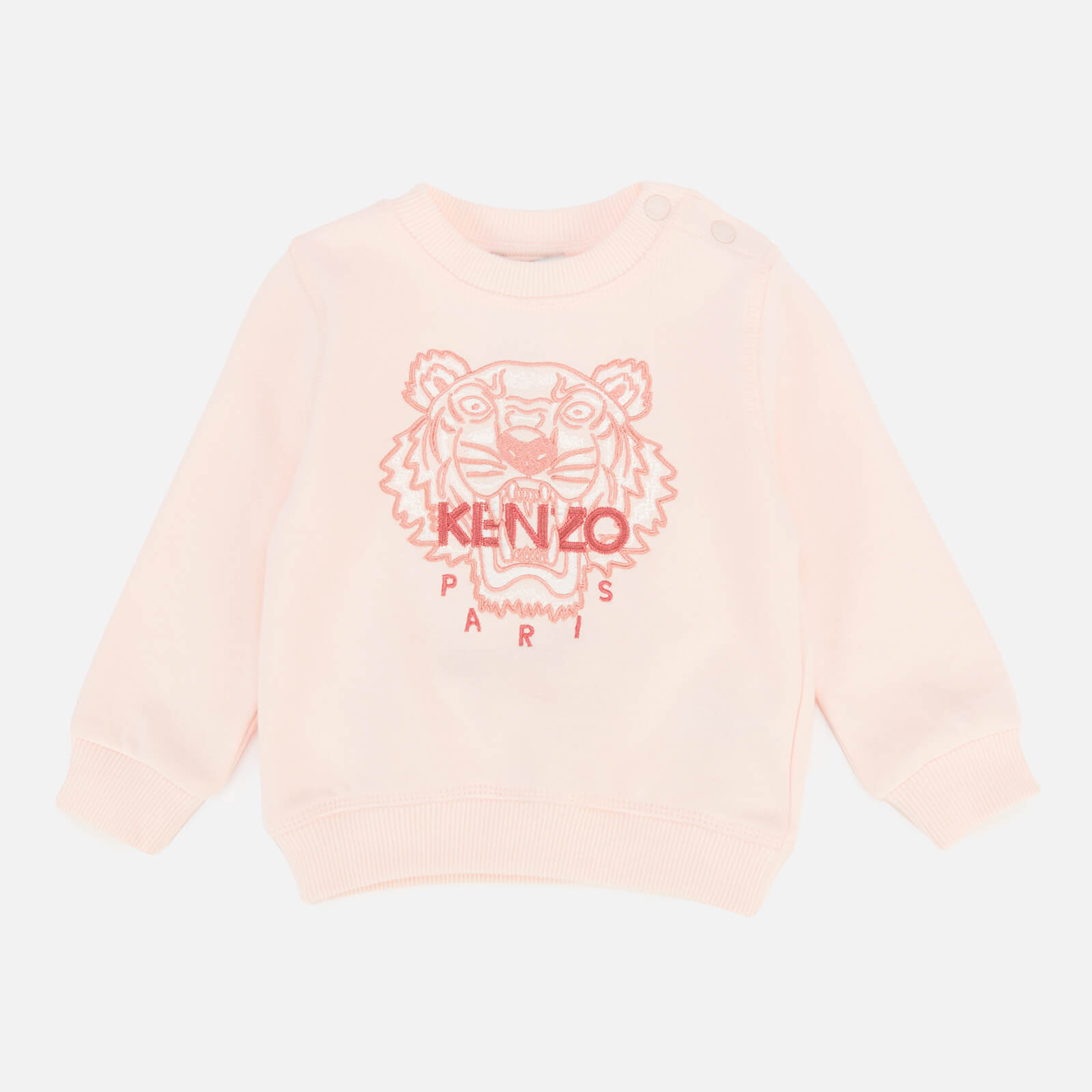 KENZO Baby Girl Tiger Sweatshirt - Pink - 9-12 months