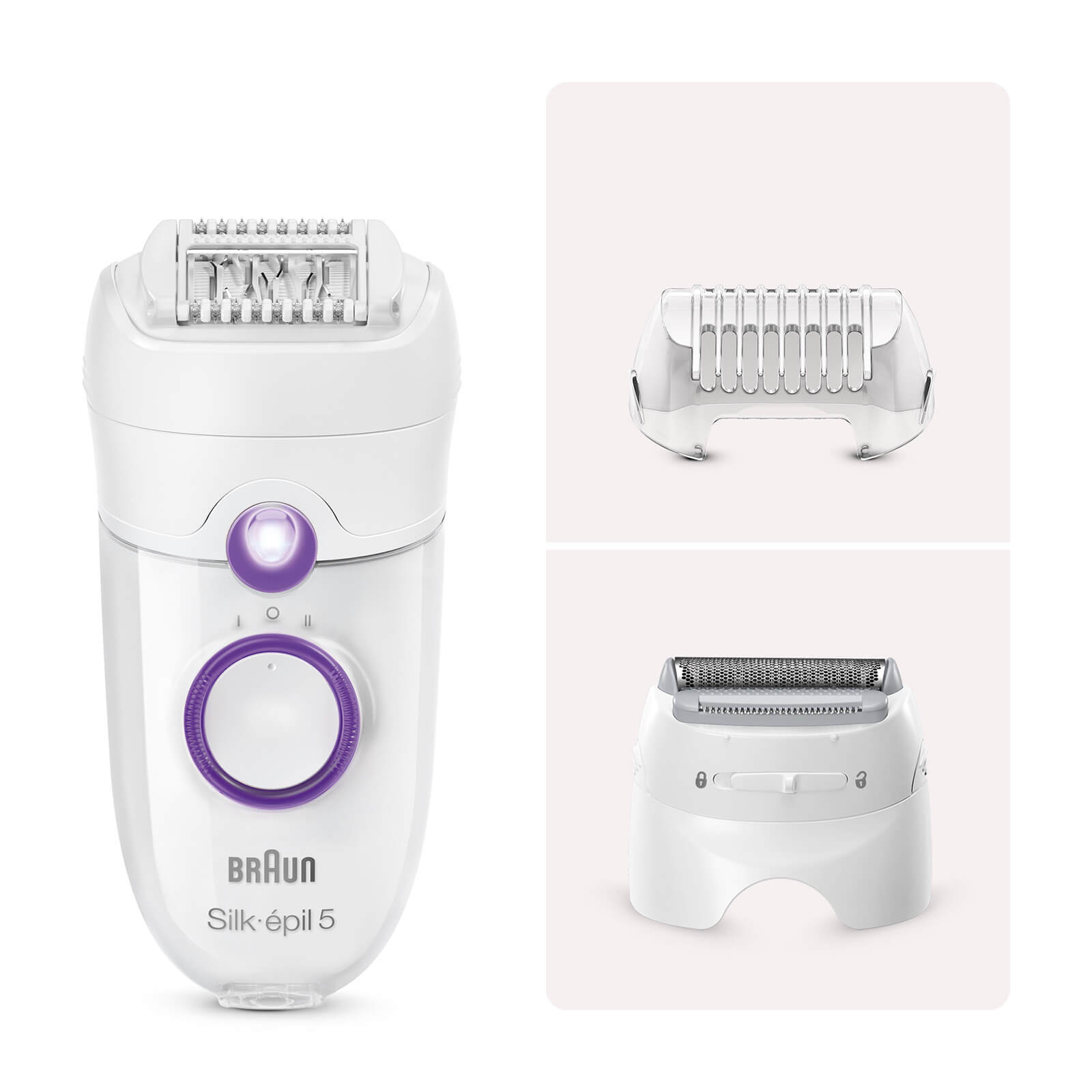 

Braun Silk-épil 5 Corded Epilator with 2 extras