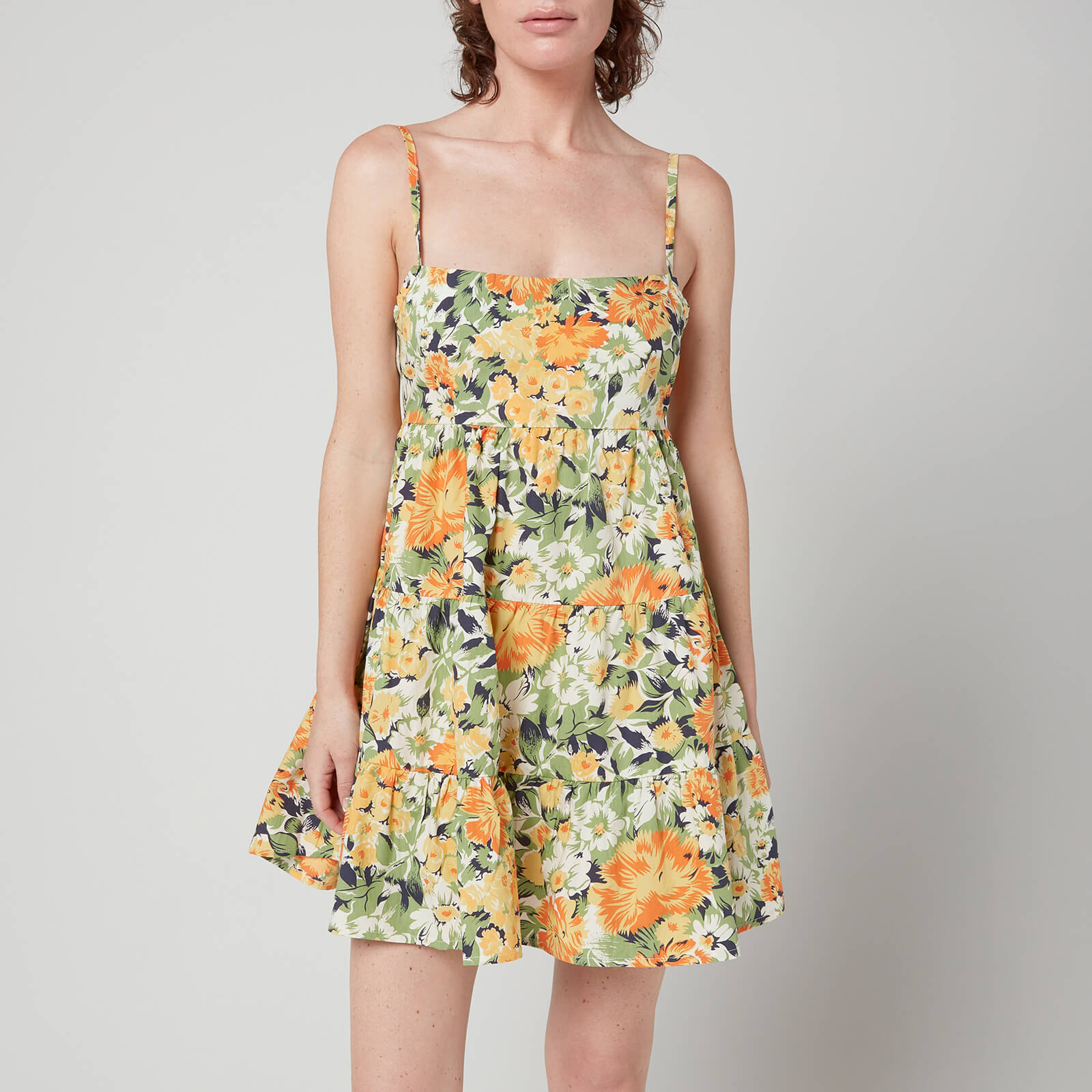 Faithfull The Brand Women's Octavia Mini Dress - Pilotta Floral Print - S