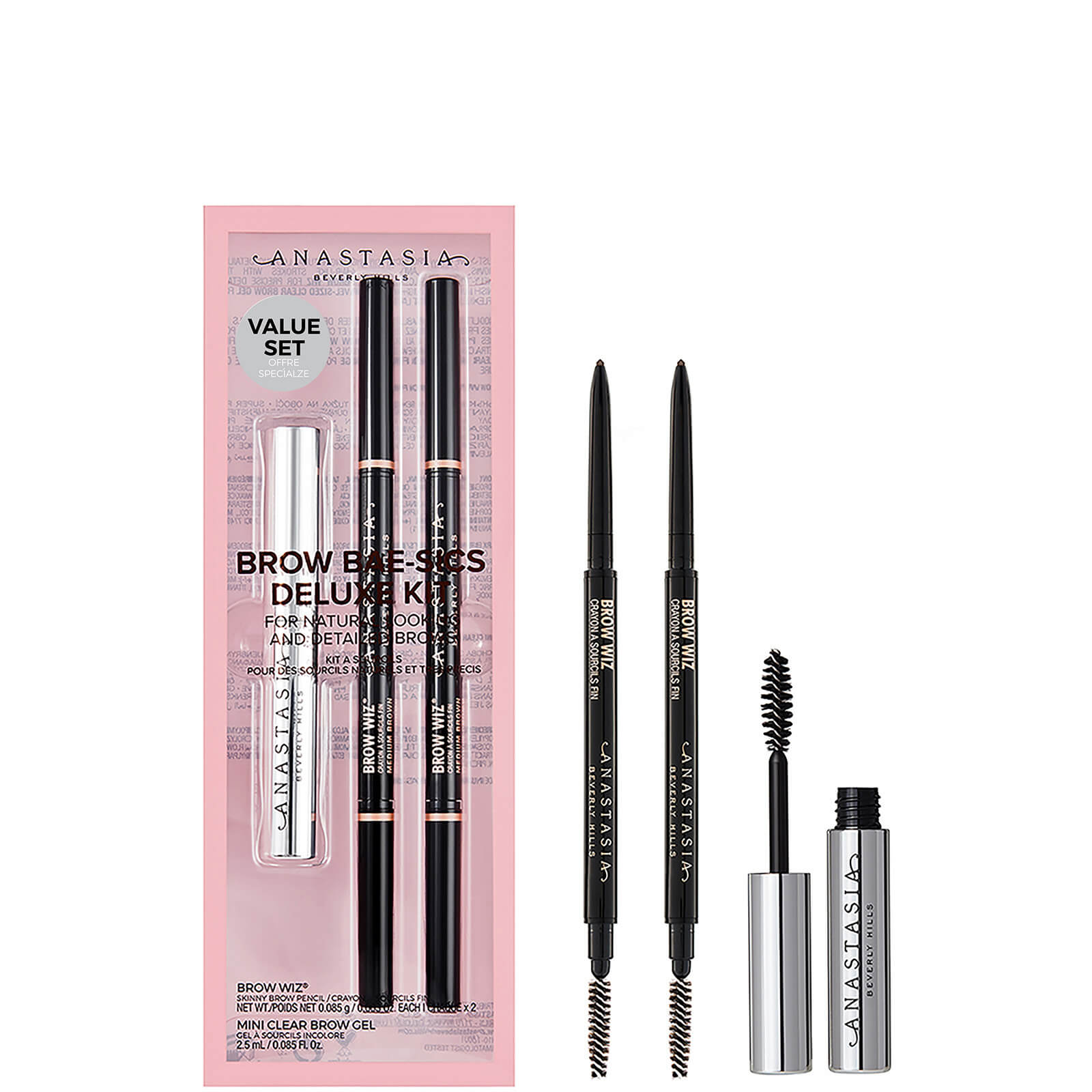 

Anastasia Beverly Hills Brow Bae-sics Deluxe Kit (Various Shades) - Taupe