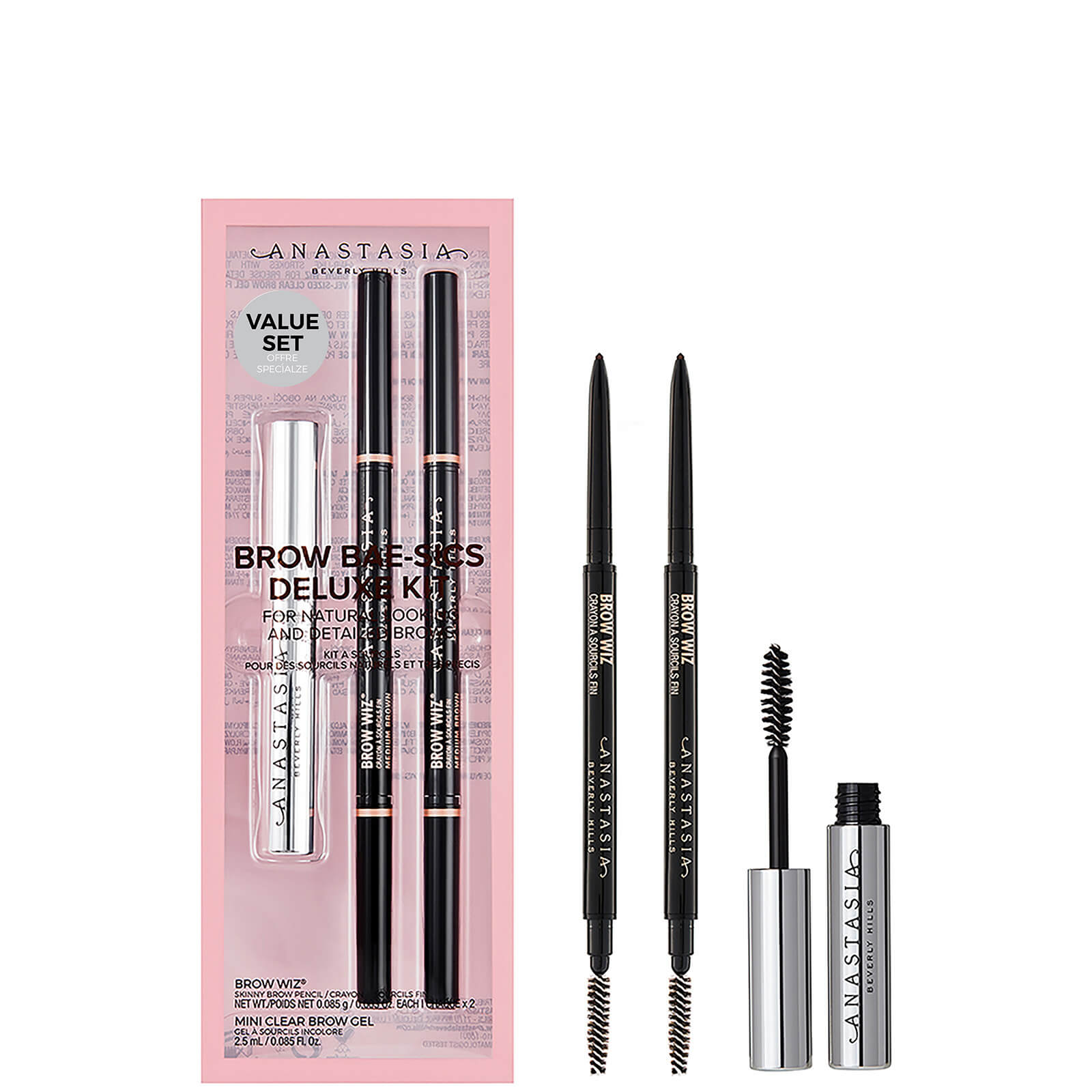 Anastasia Beverly Hills Brow Bae-sics Deluxe Kit (Various Shades) - Soft Brown