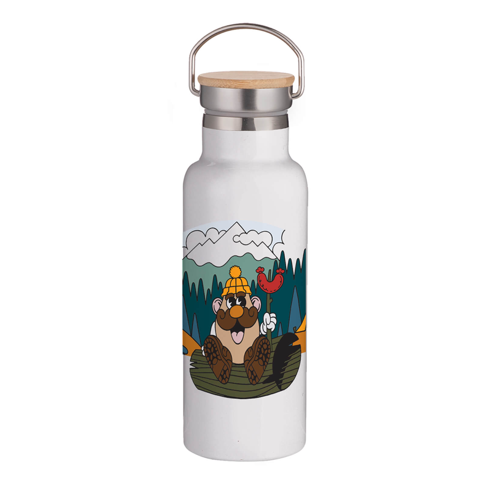 

Mr Potato Head Insulated Water Bottle - Steel