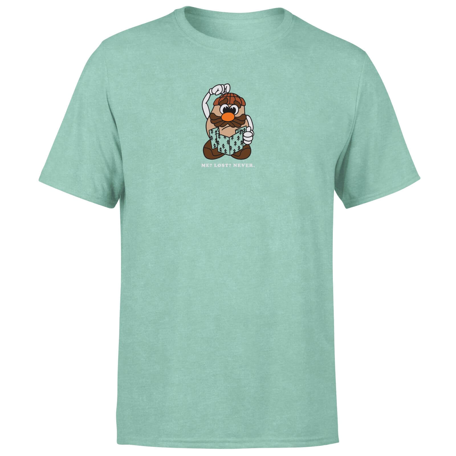 

Mr. Potato Head Never Lost Men's T-Shirt - Mint Acid Wash - XL