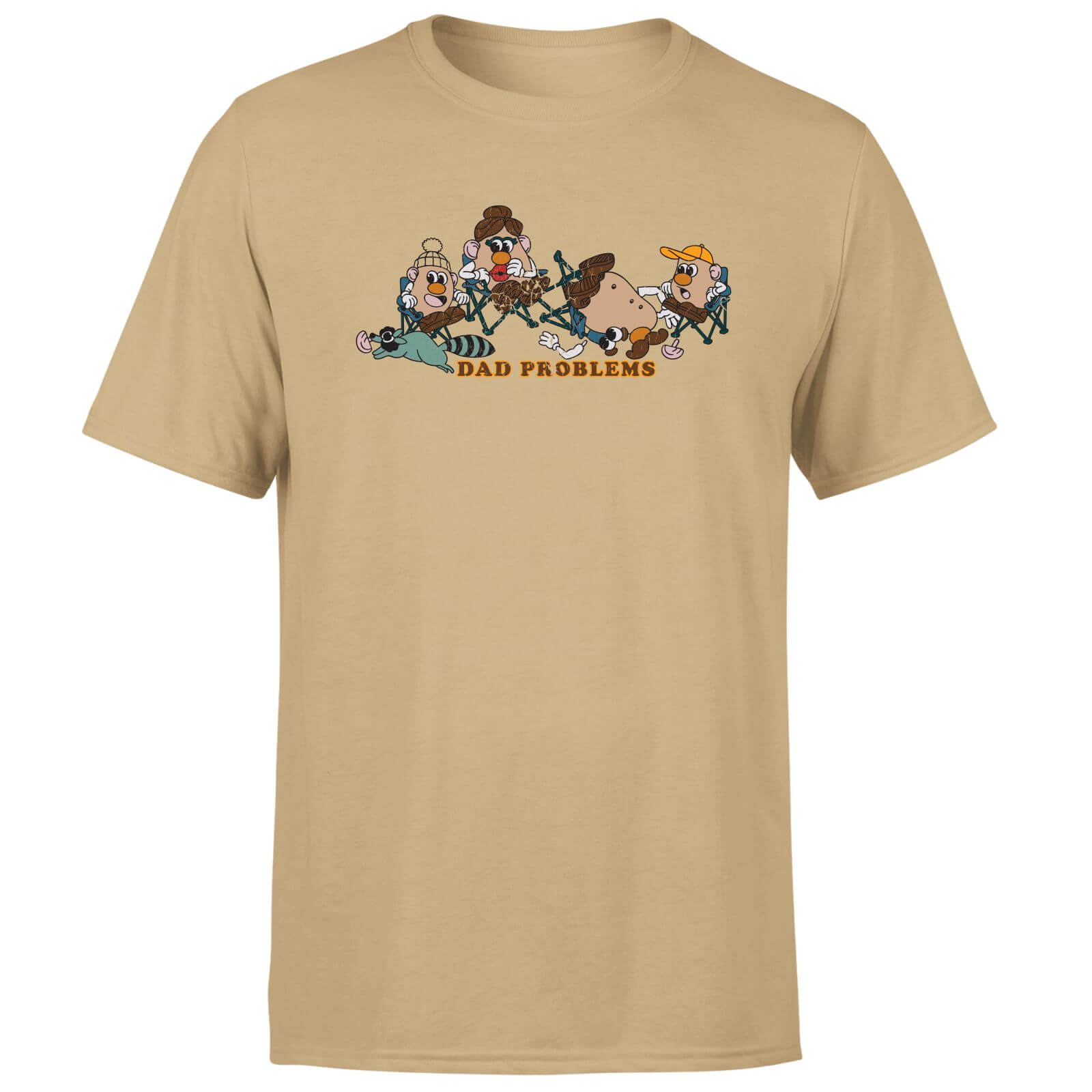 Mr. Potato Head Dad Problems Men's T-Shirt - Tan - S