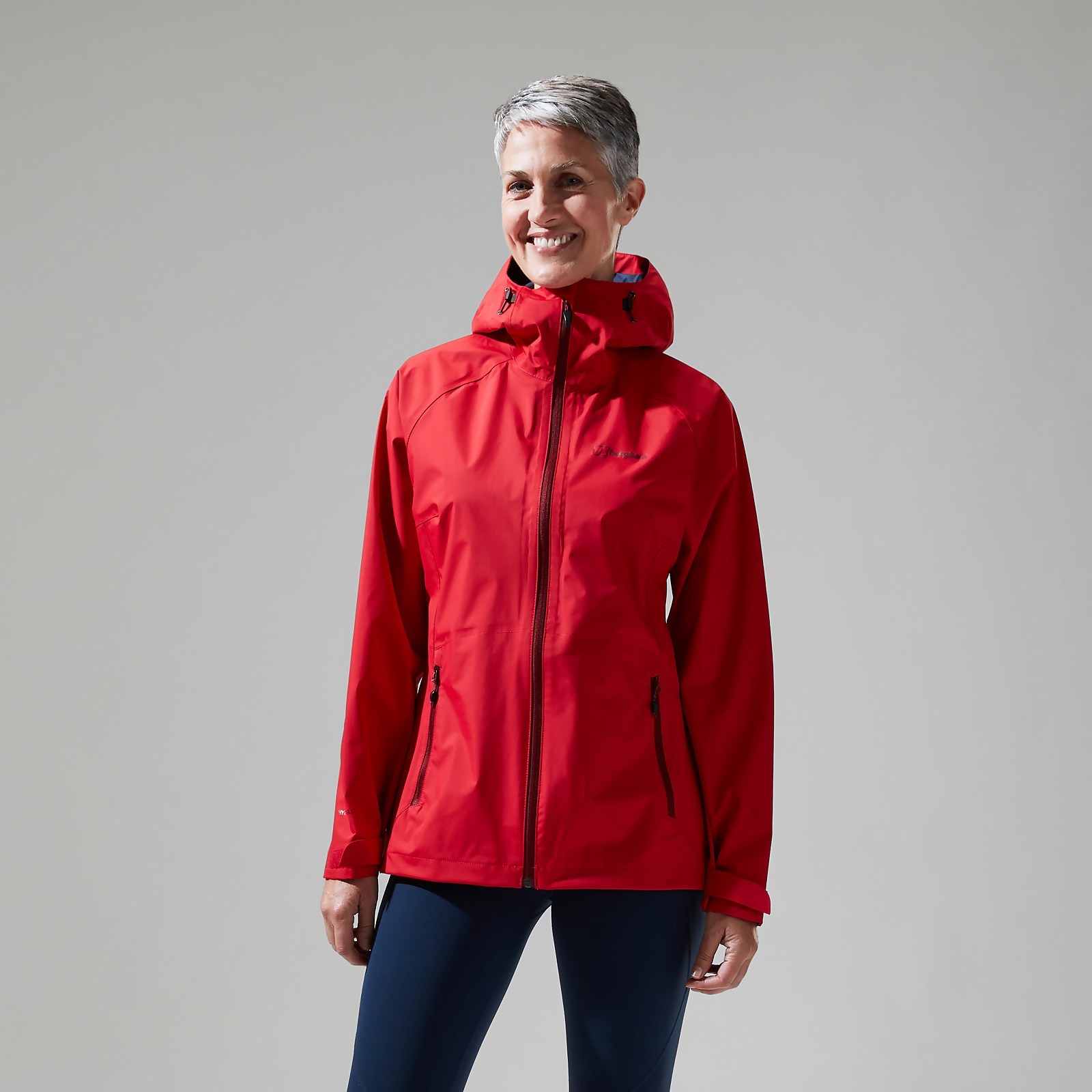 Berghaus Womens Deluge Pro Jacket - Red