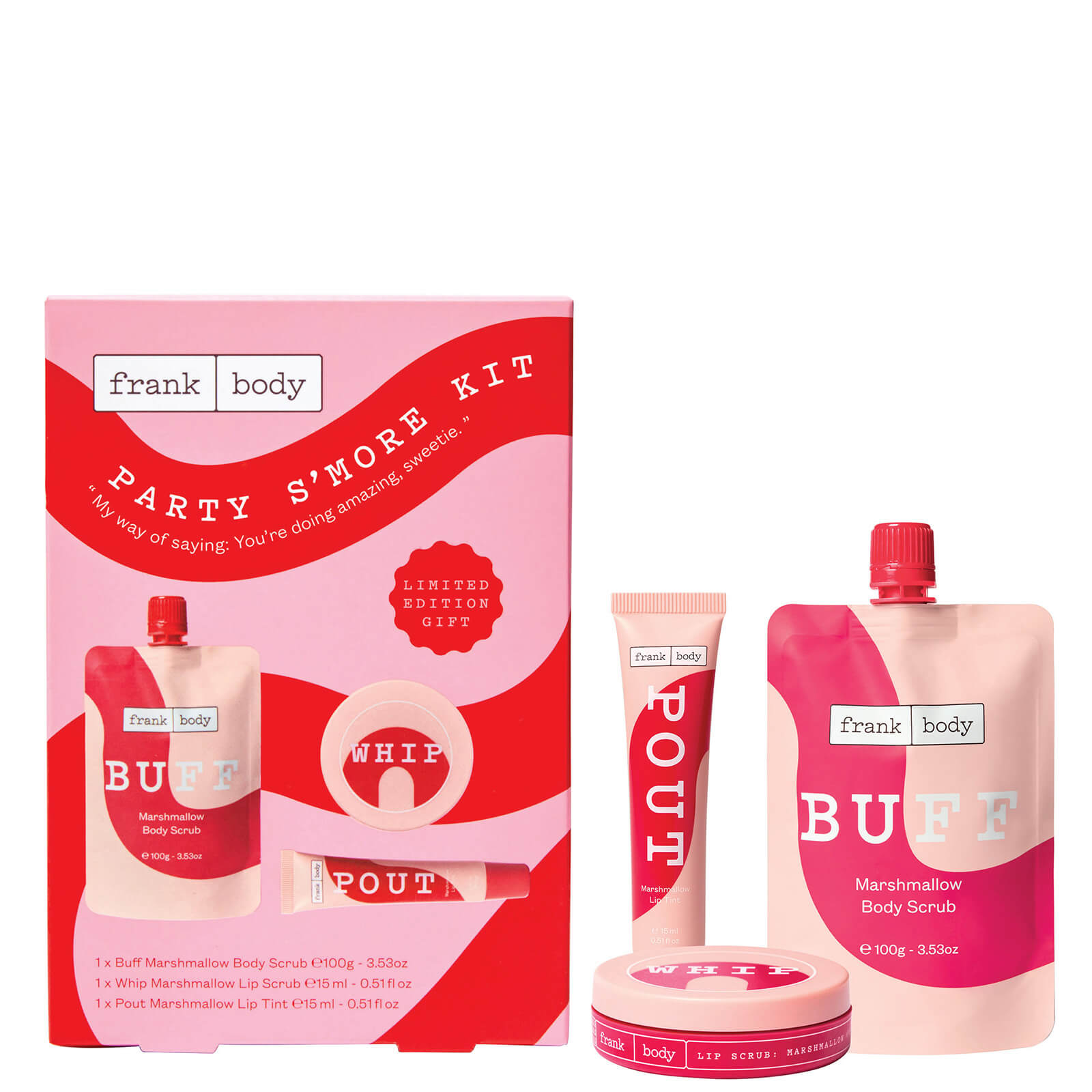 

Frank Body Party S'More Kit