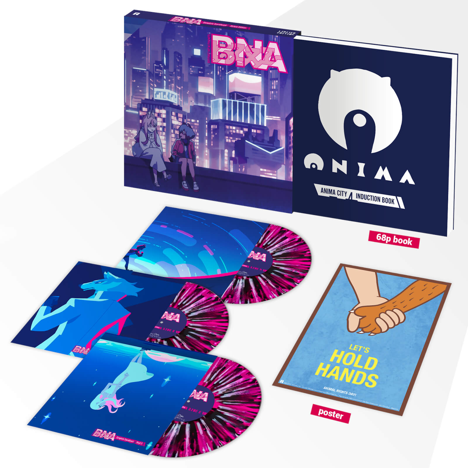 BNA: Brand New Animal Soundtrack - Zavvi Exclusive Deluxe Edition 3LP