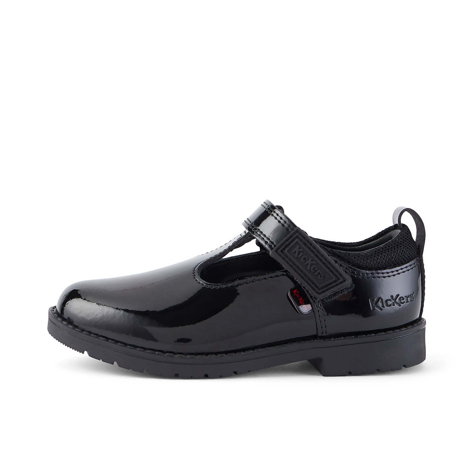 Infant Girls Lachly T-Bar Patent Leather Black