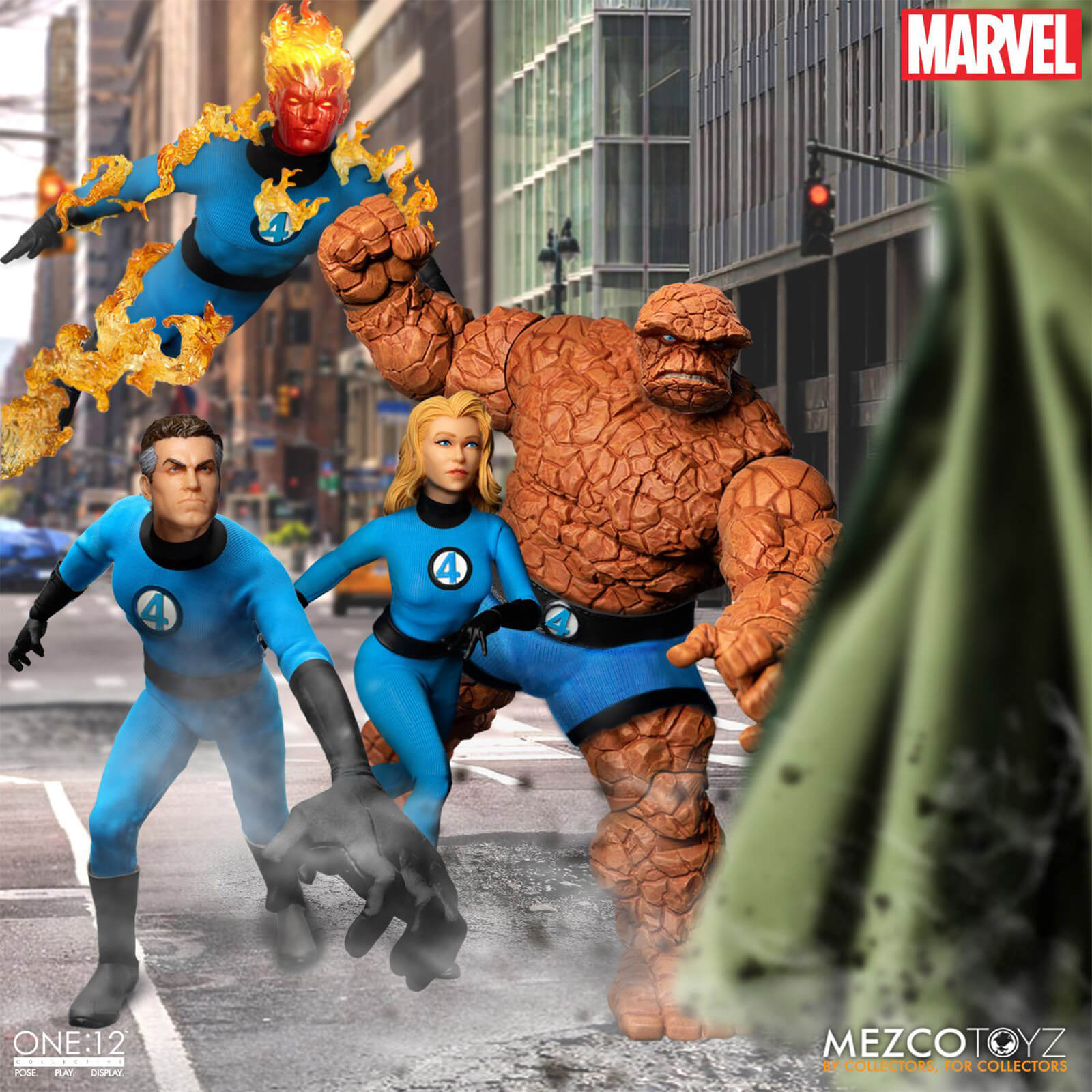 Mezco One: 12 Collective Fantastic Four Deluxe Steel Boxed Set