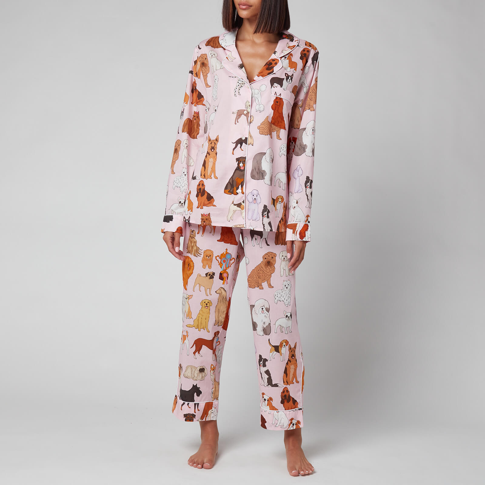 Karen Mabon Women's Crufts Pyjama Set - Pink - L