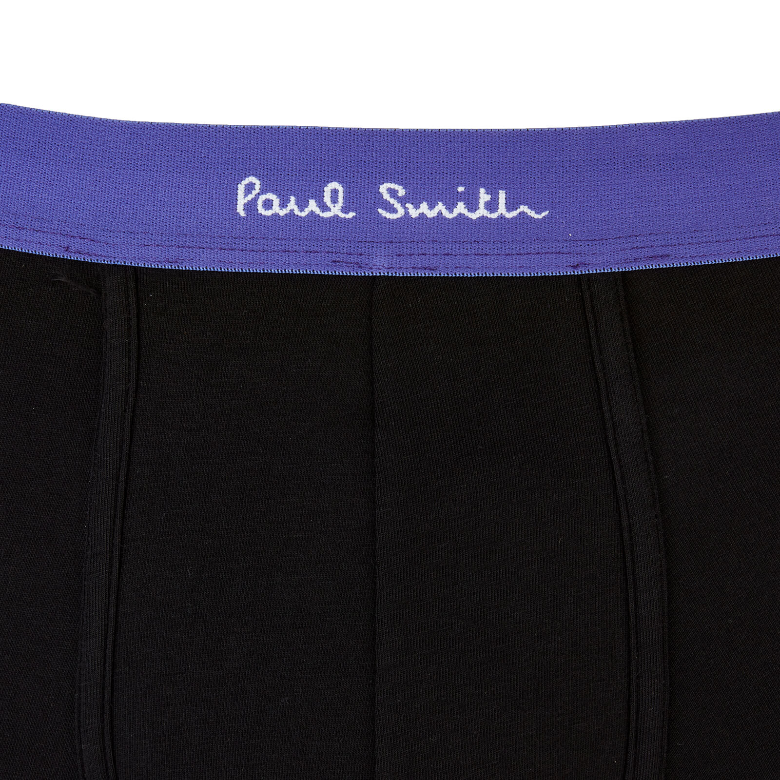 ps paul smith men's 3-pack contrast waistband boxer briefs - black multi - s