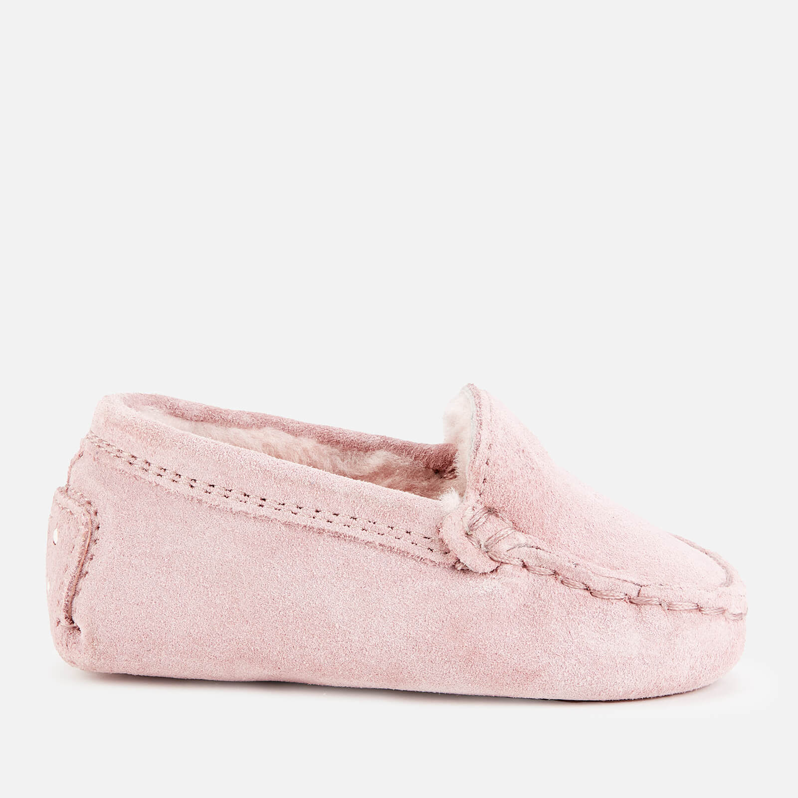 Tods Babys' Suede Moccasin Loafers - Rosa - UK 1 Baby