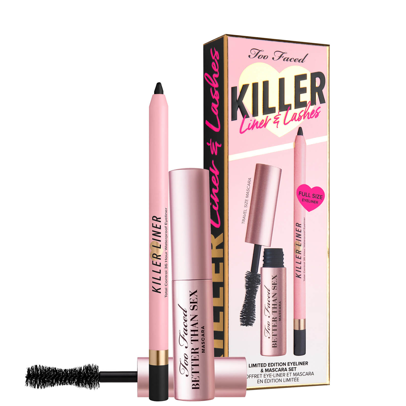 

Too Faced Limited Edition Killer Lashes and Liner Mascara and Eyeliner Duo