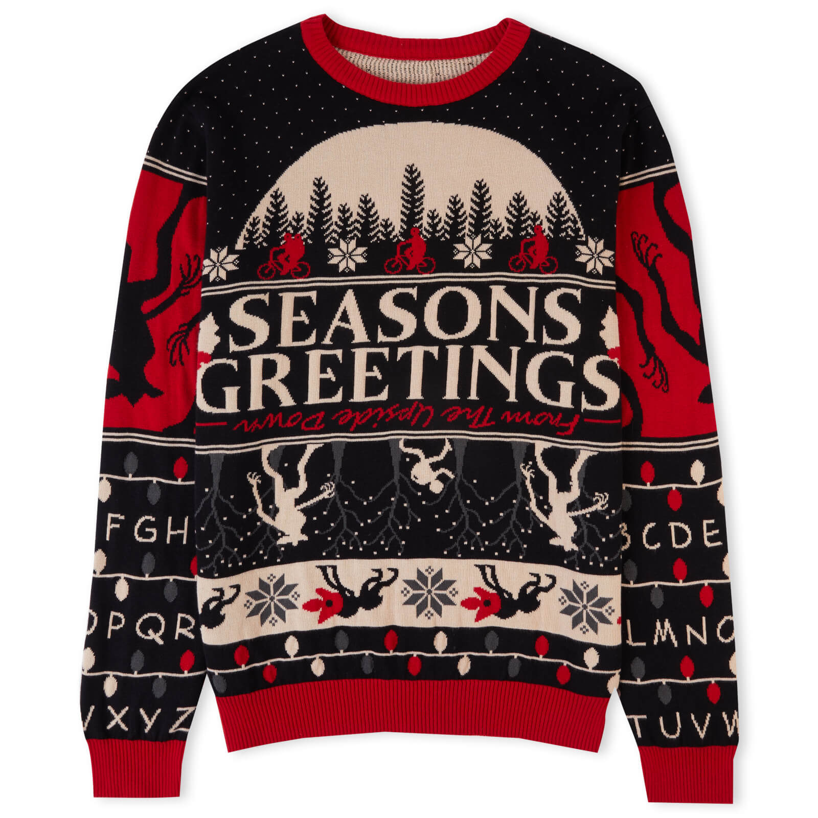 

Pull de Noël Stranger Things Seasons Greeting - Noir - XXL