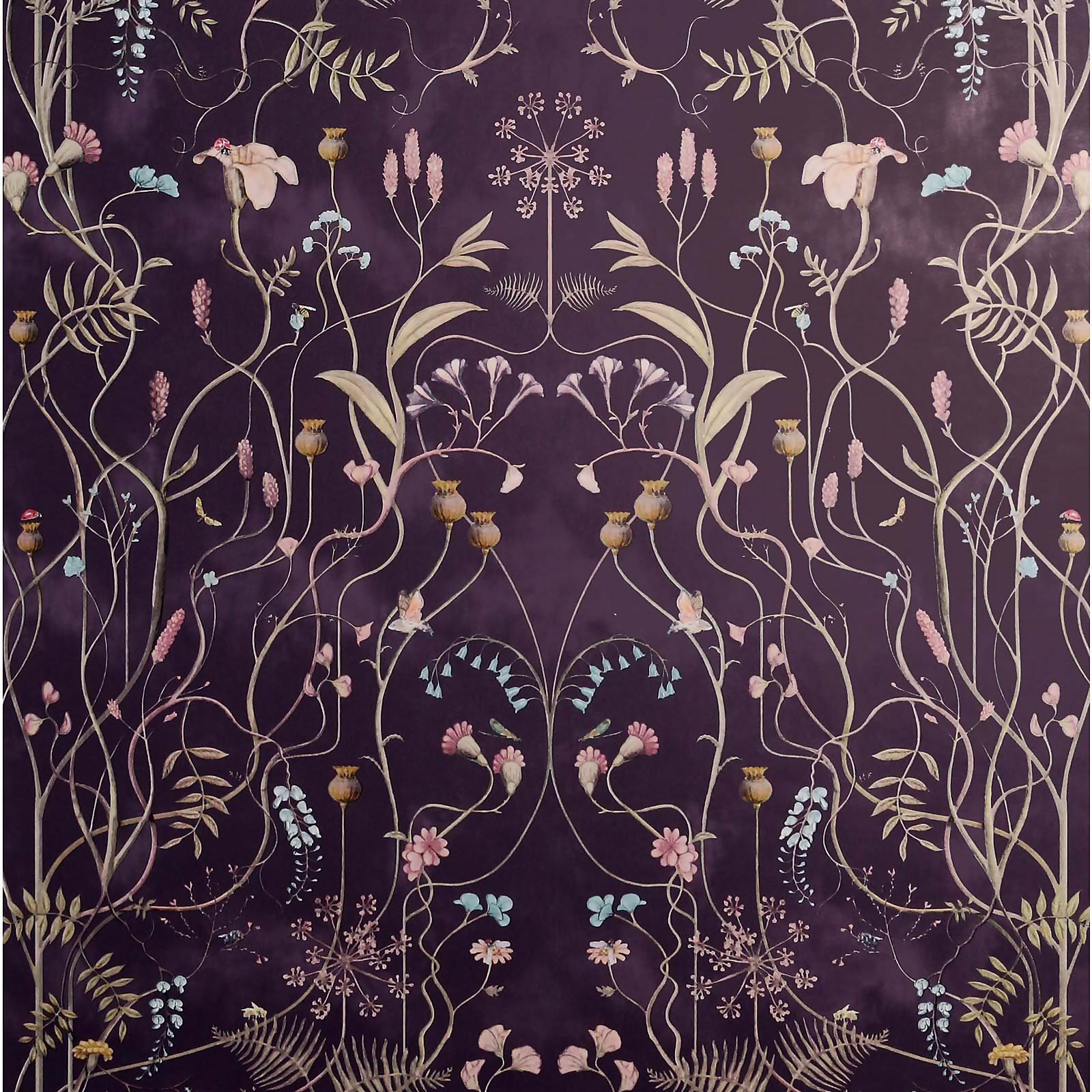Photo of The Chateau By Angel Strawbridge Wild Flower Garden Night Shadow Wallpaper