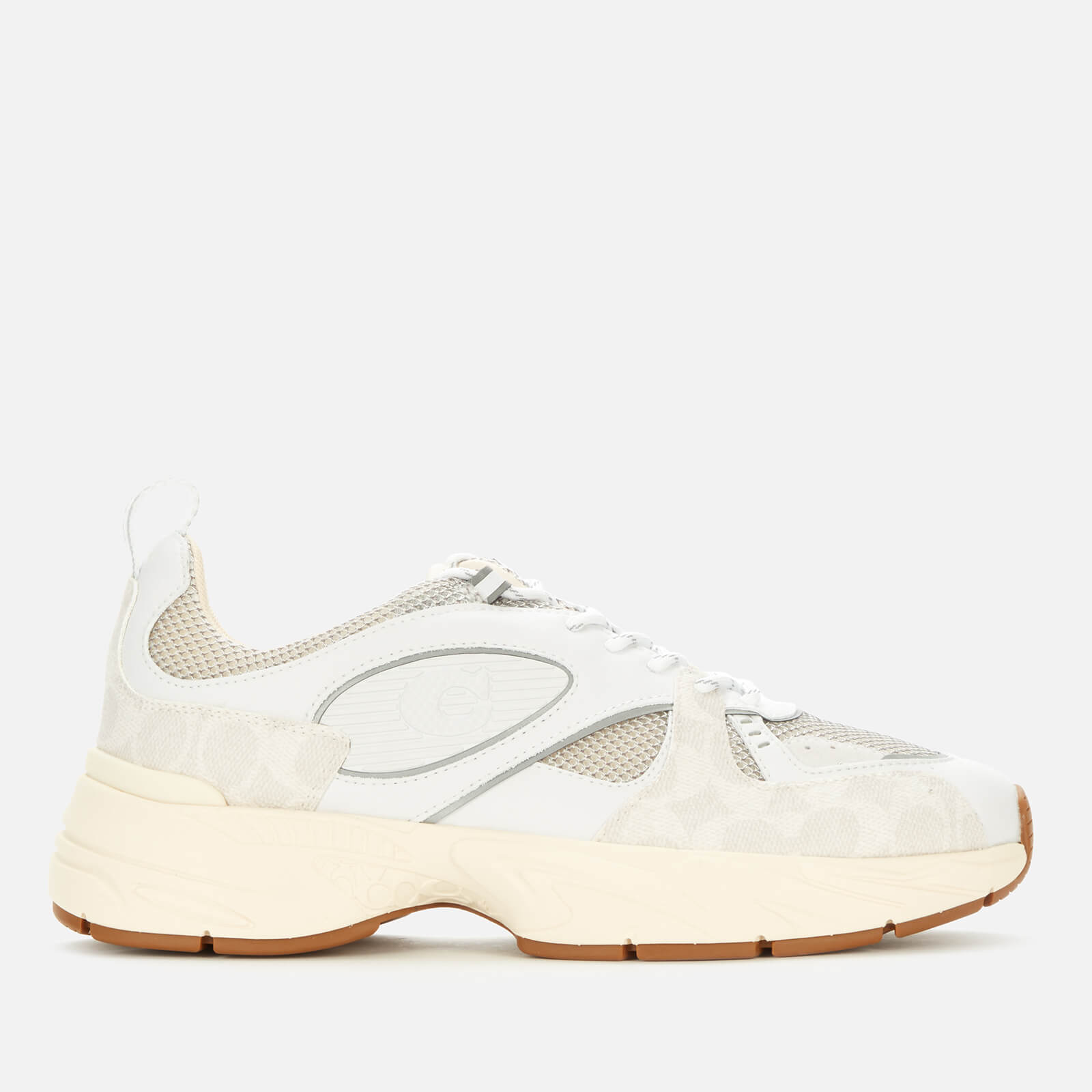 Coach Men’s Tech Running Style Trainers - Optic White