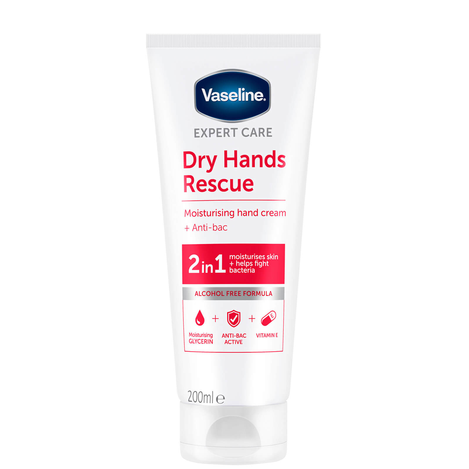 Vaseline Expert Care Dry Hands Rescue Hand Cream & Anti Bac