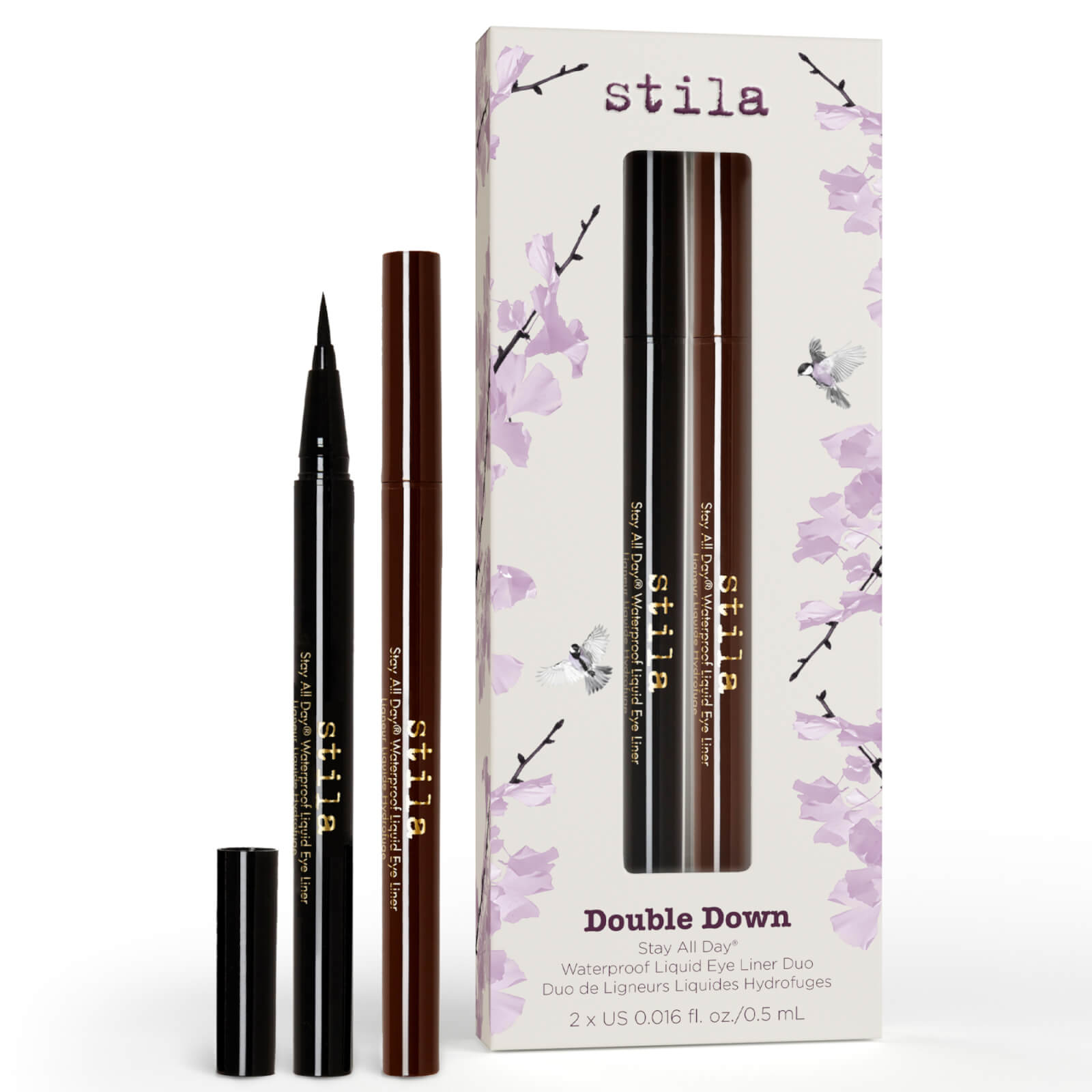 

Stila Double Down Stay All Day Waterproof Liquid Eye Liner Duo