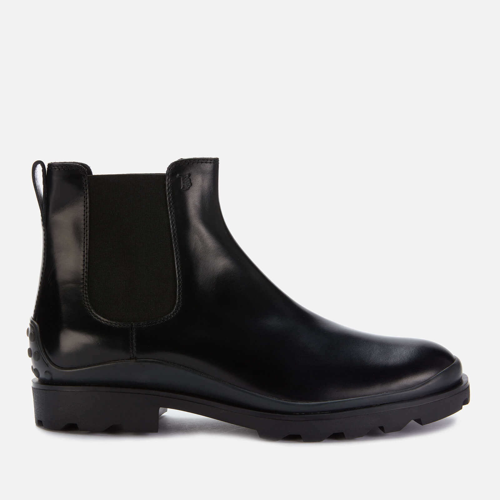Tod's Men's Leather Chelsea Boots - Black - UK 7