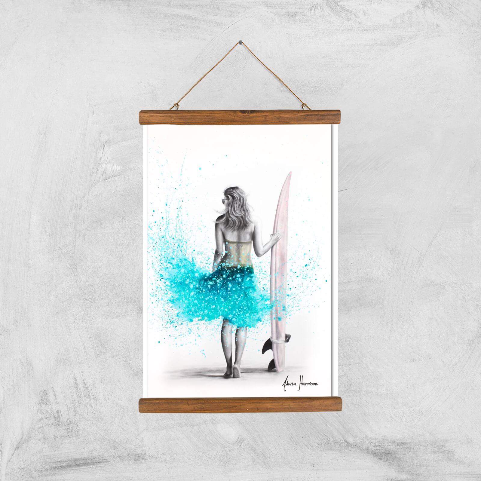 On The Horizon Giclee Art Print - A3 - Wooden Hanger