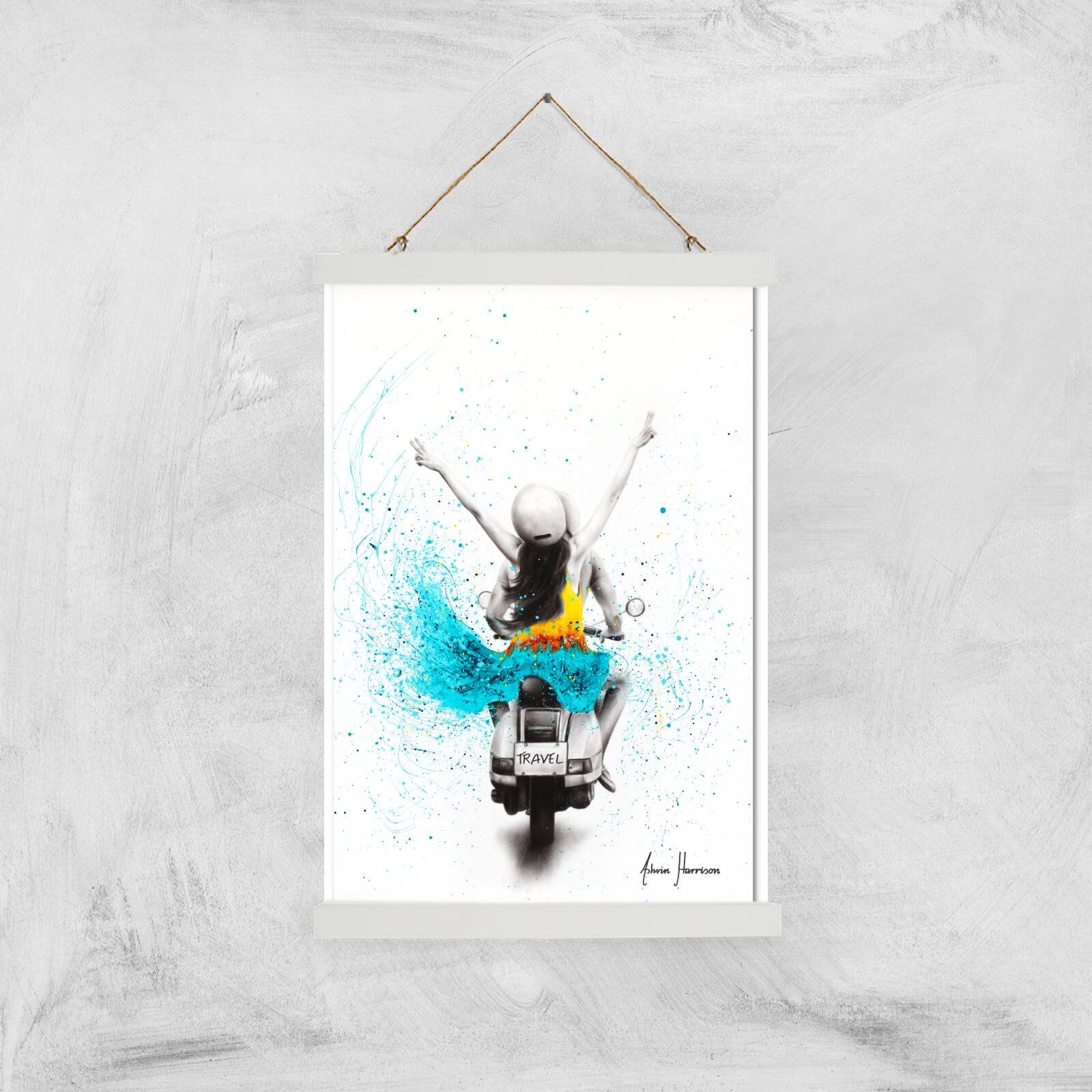 Travel Awaits Giclee Art Print - A3 - White Hanger
