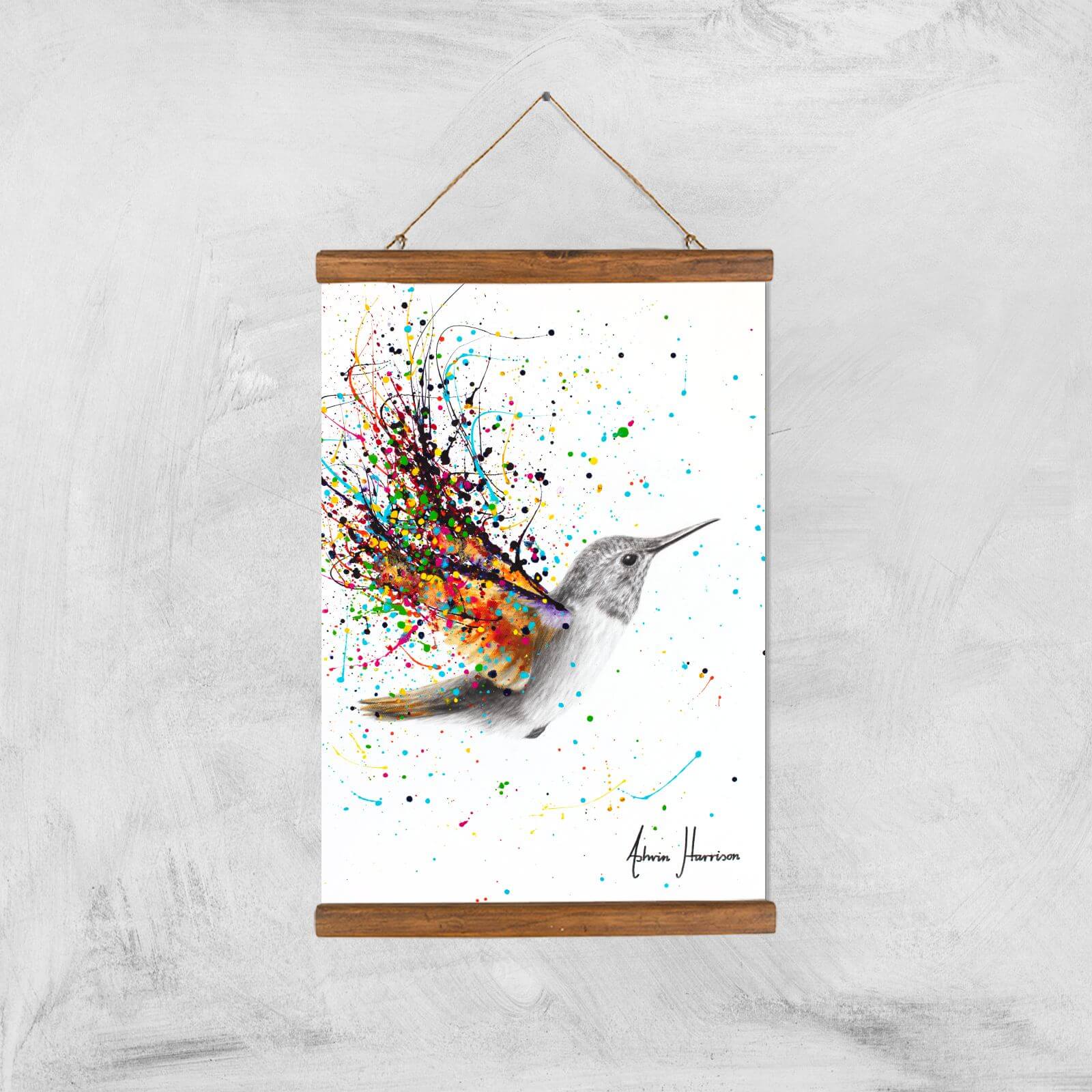 Felicitous Flyer Giclee Art Print - A3 - Wooden Hanger