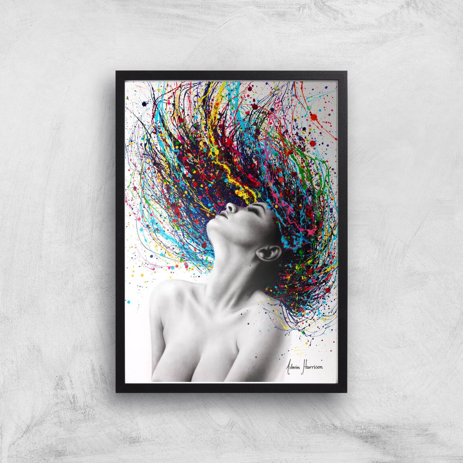 Believe In Tomorrow Giclee Art Print - A4 - Black Frame