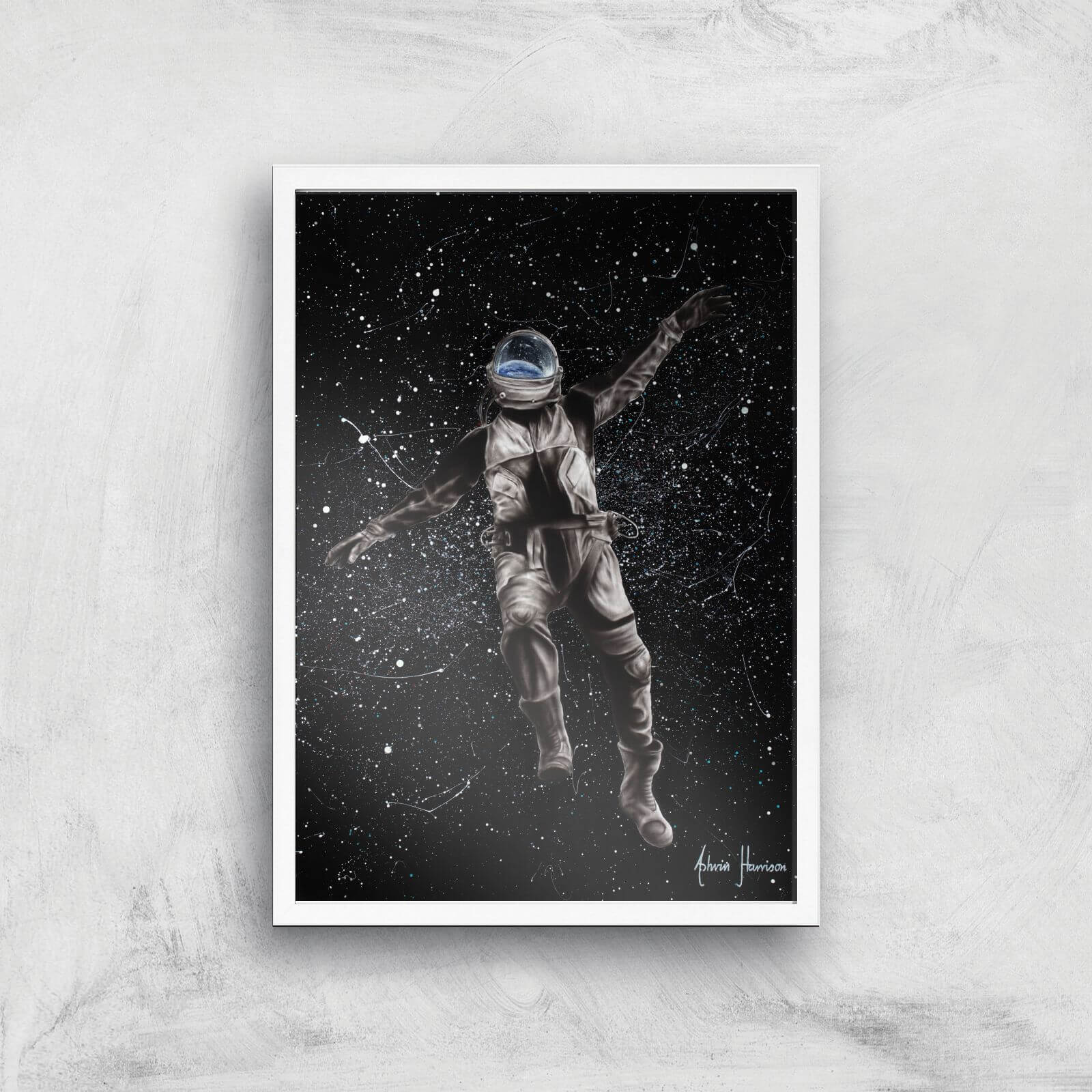 A New Adventure Giclee Art Print - A4 - White Frame