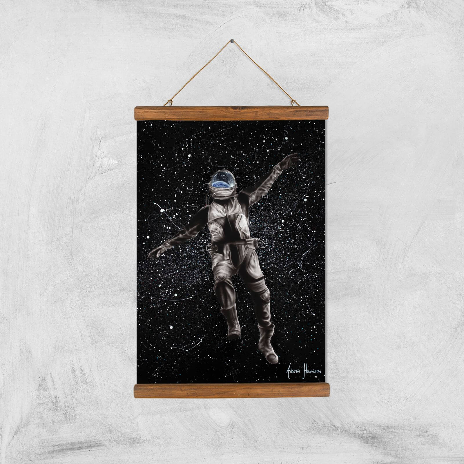 A New Adventure Giclee Art Print - A3 - Wooden Hanger