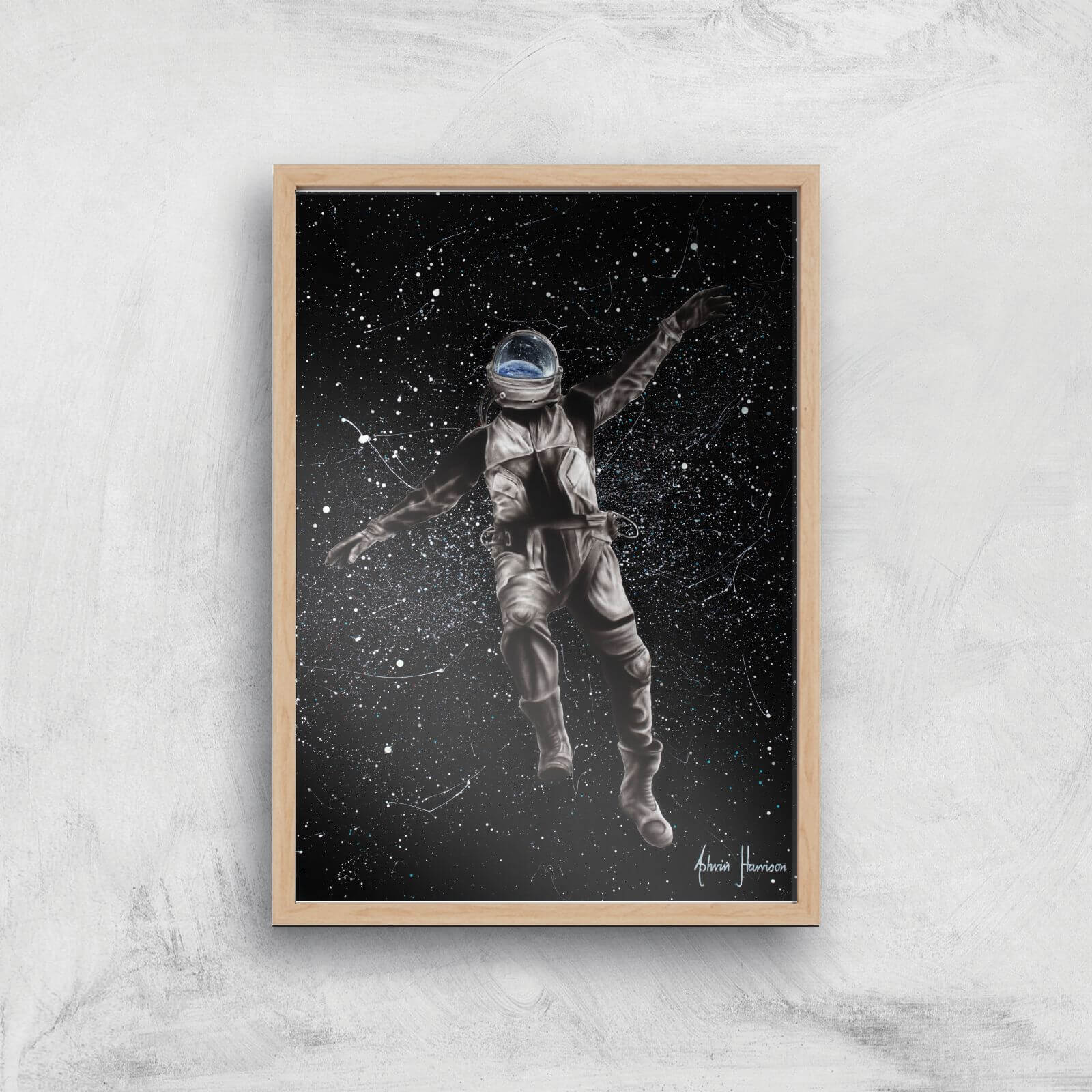 A New Adventure Giclee Art Print - A2 - Wooden Frame