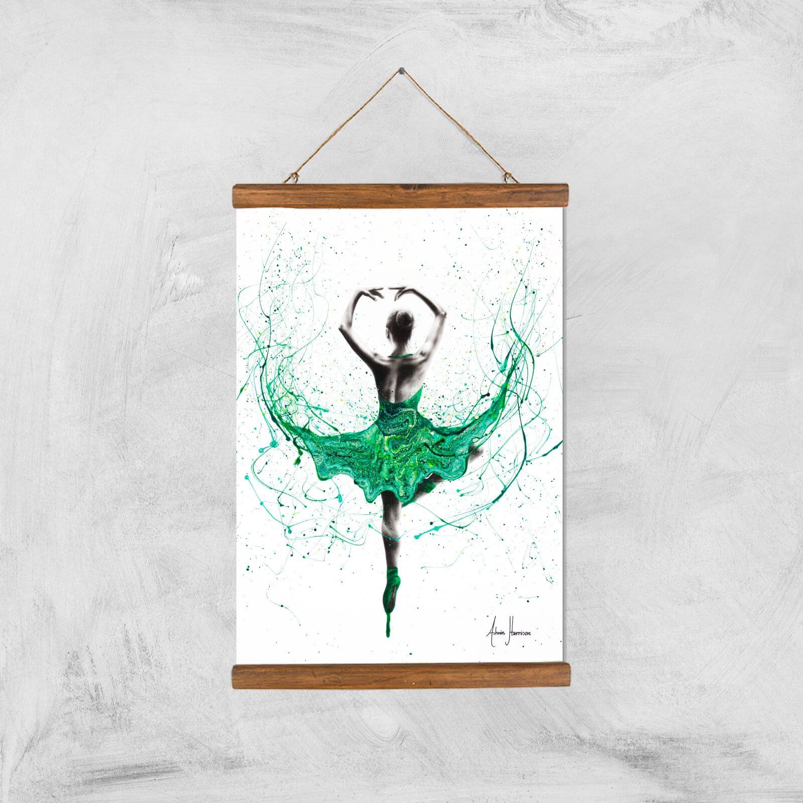 Emerald City Dancer Giclee Art Print - A3 - Wooden Hanger
