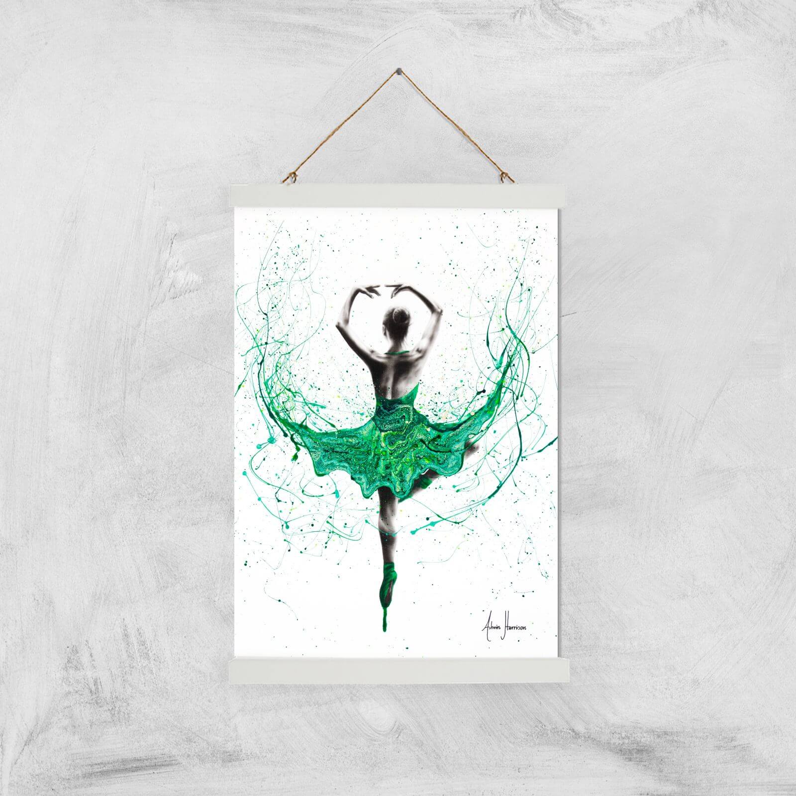 Emerald City Dancer Giclee Art Print - A3 - White Hanger