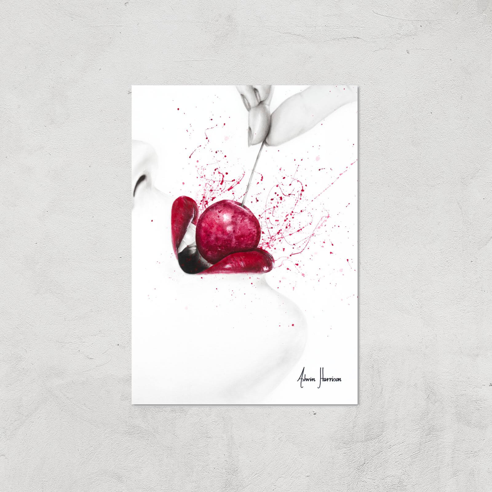 Little Sweet Cherry Giclee Art Print - A2 - Print Only