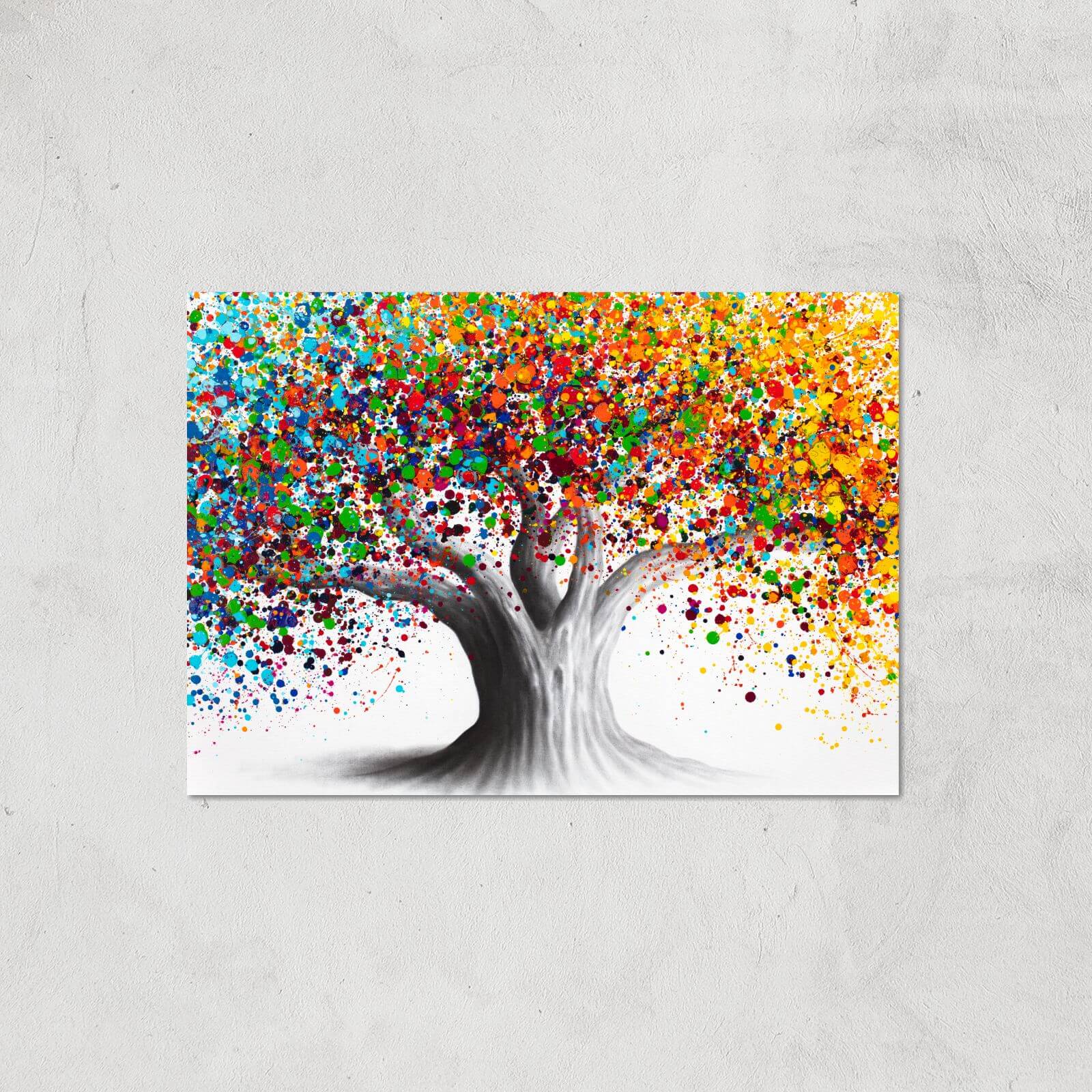 Bright Collective Tree Giclee Art Print - A3 - Print Only