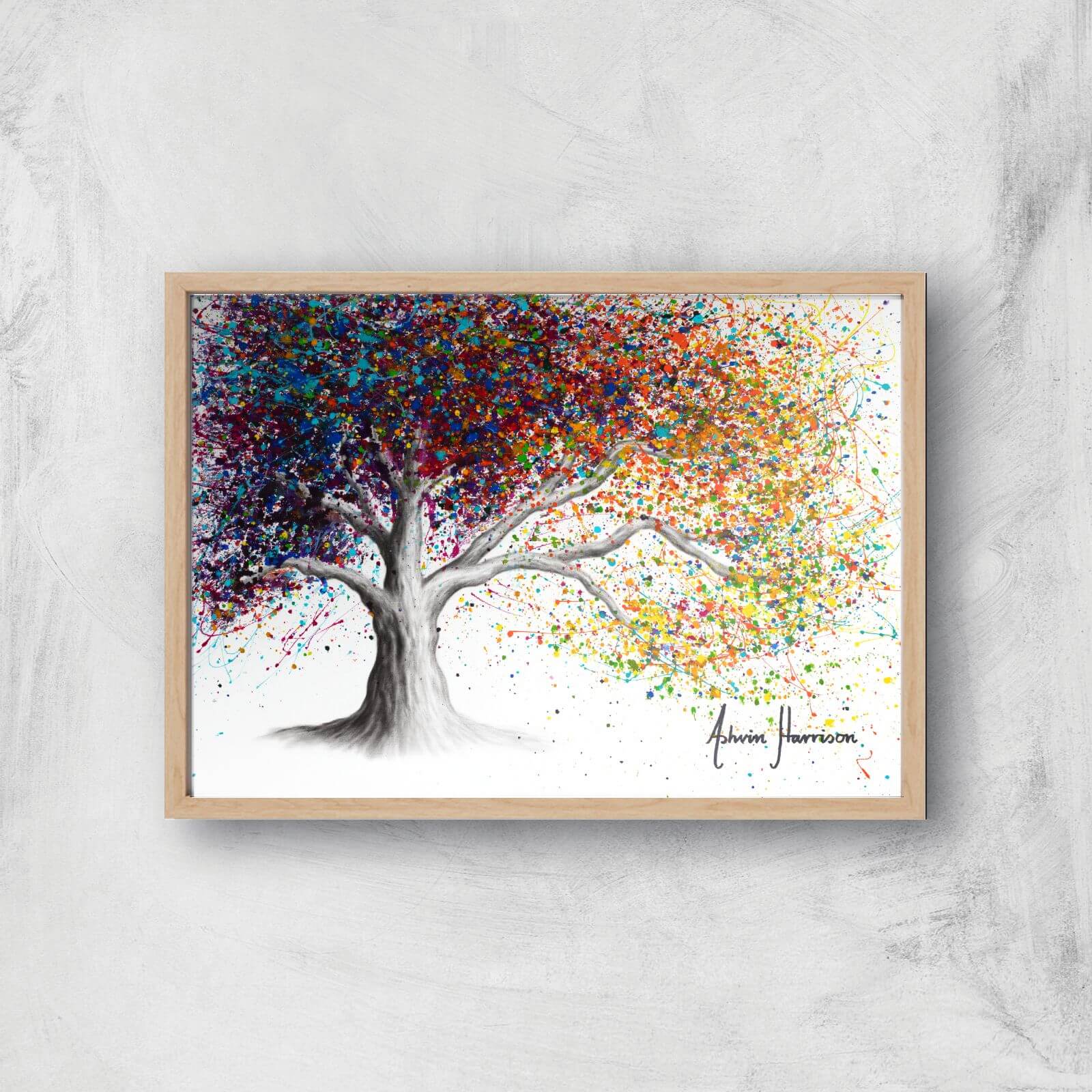 The Colour Of Dreams Giclee Art Print - A2 - Wooden Frame