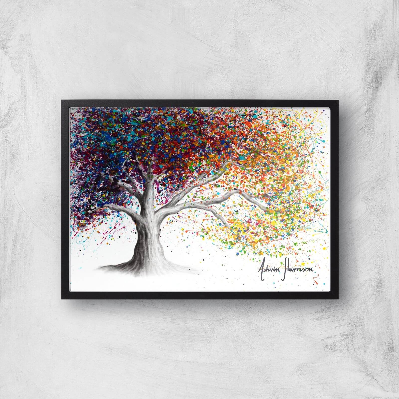 The Colour Of Dreams Giclee Art Print - A2 - Black Frame