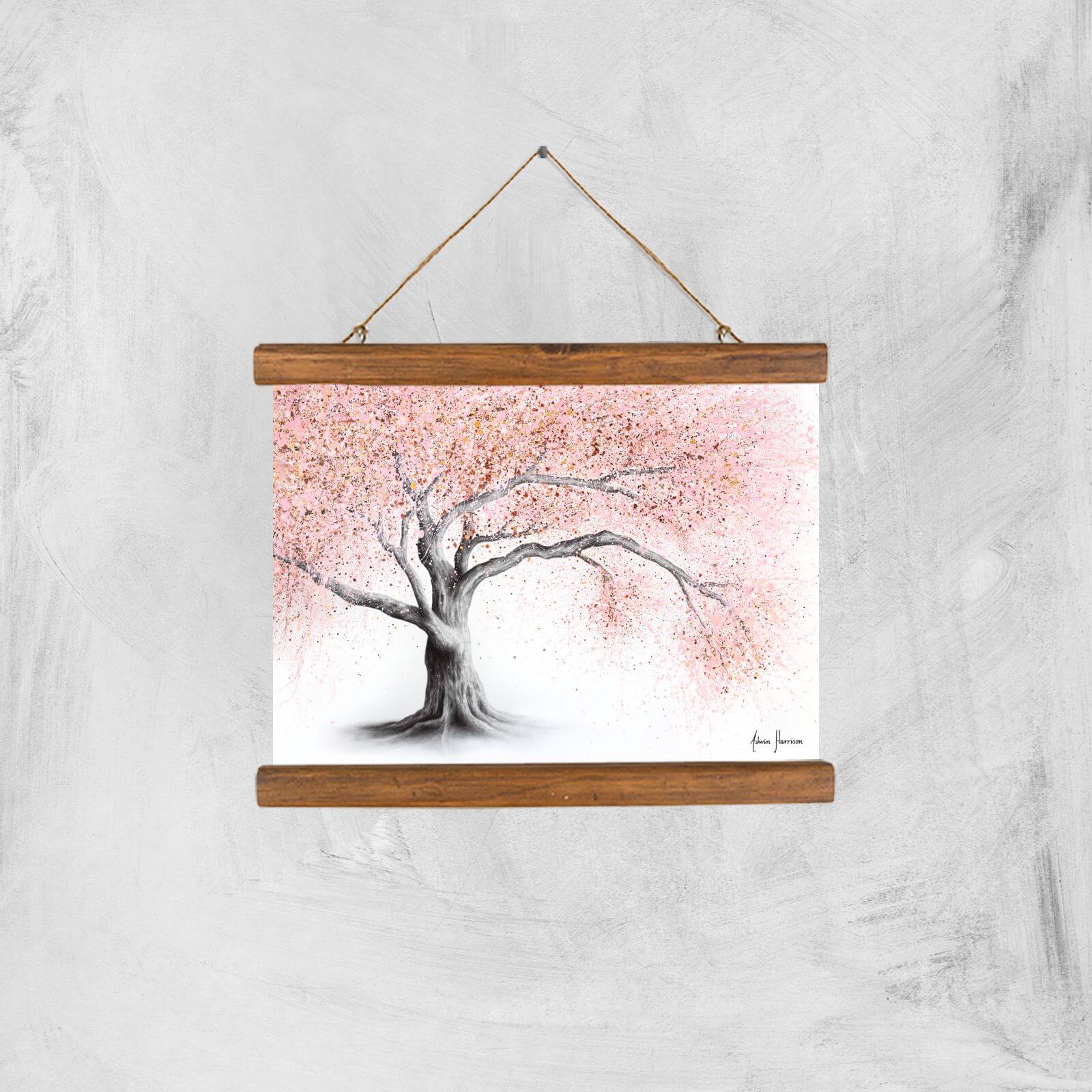 Forever Blossom Giclee Art Print - A4 - Wooden Hanger