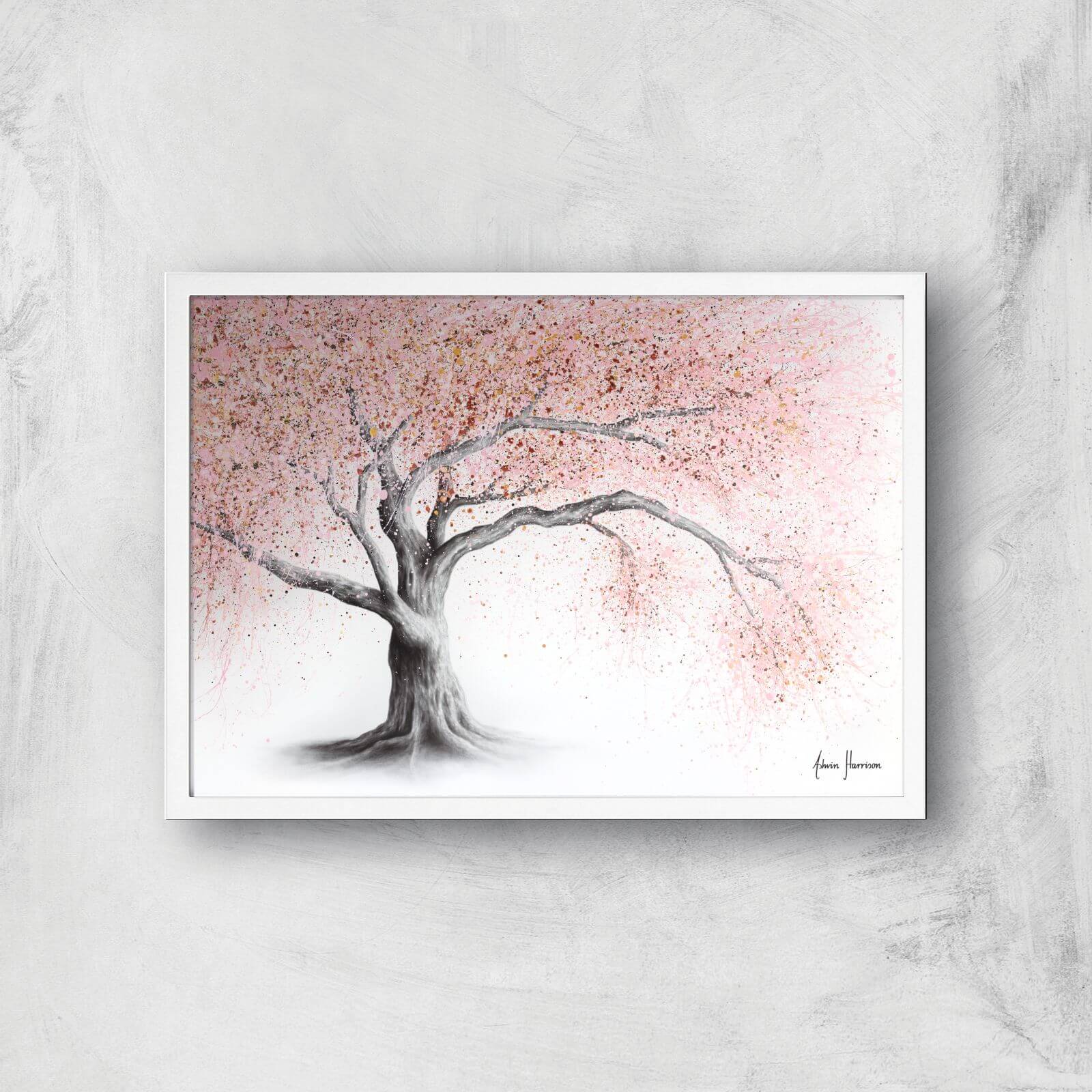 Forever Blossom Giclee Art Print - A3 - White Frame