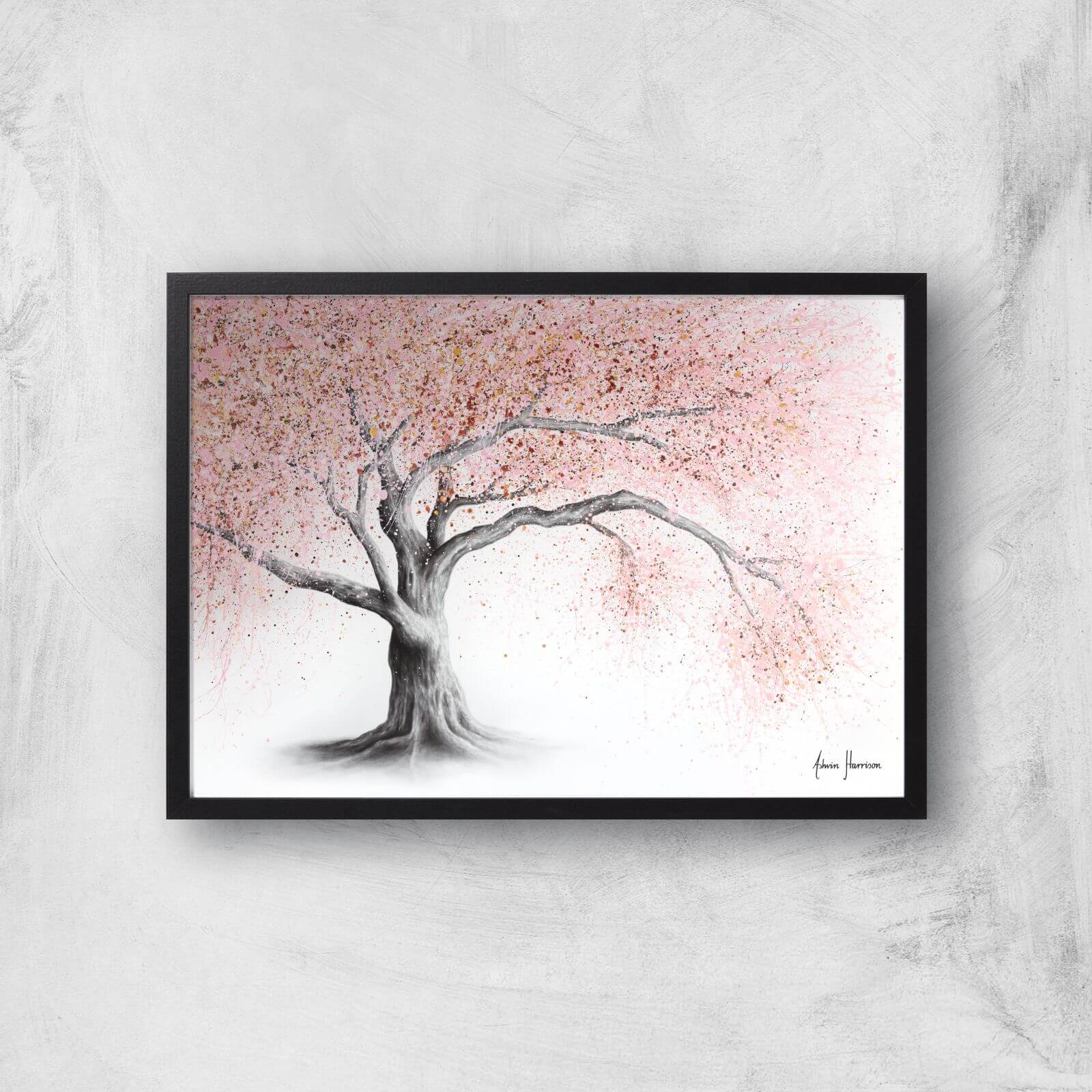 Forever Blossom Giclee Art Print - A2 - Black Frame
