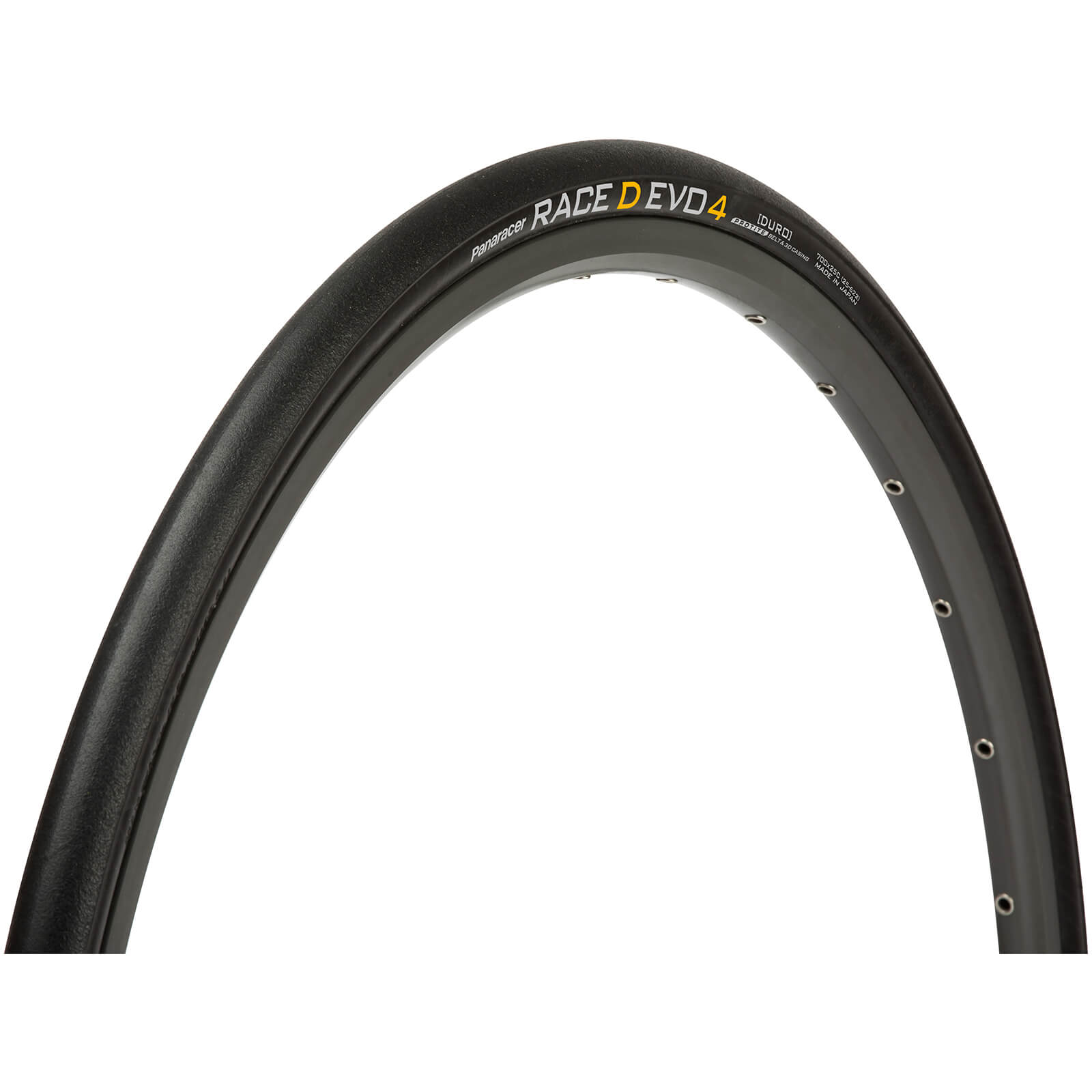 Panaracer Race D Evo 4 Folding Road Tire - 700 x 25C - BLACK/BLACK