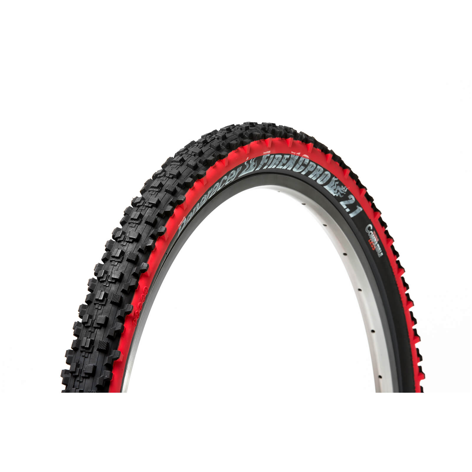 Panaracer Fire XC Pro Wired MTB Tyre - Black/Red