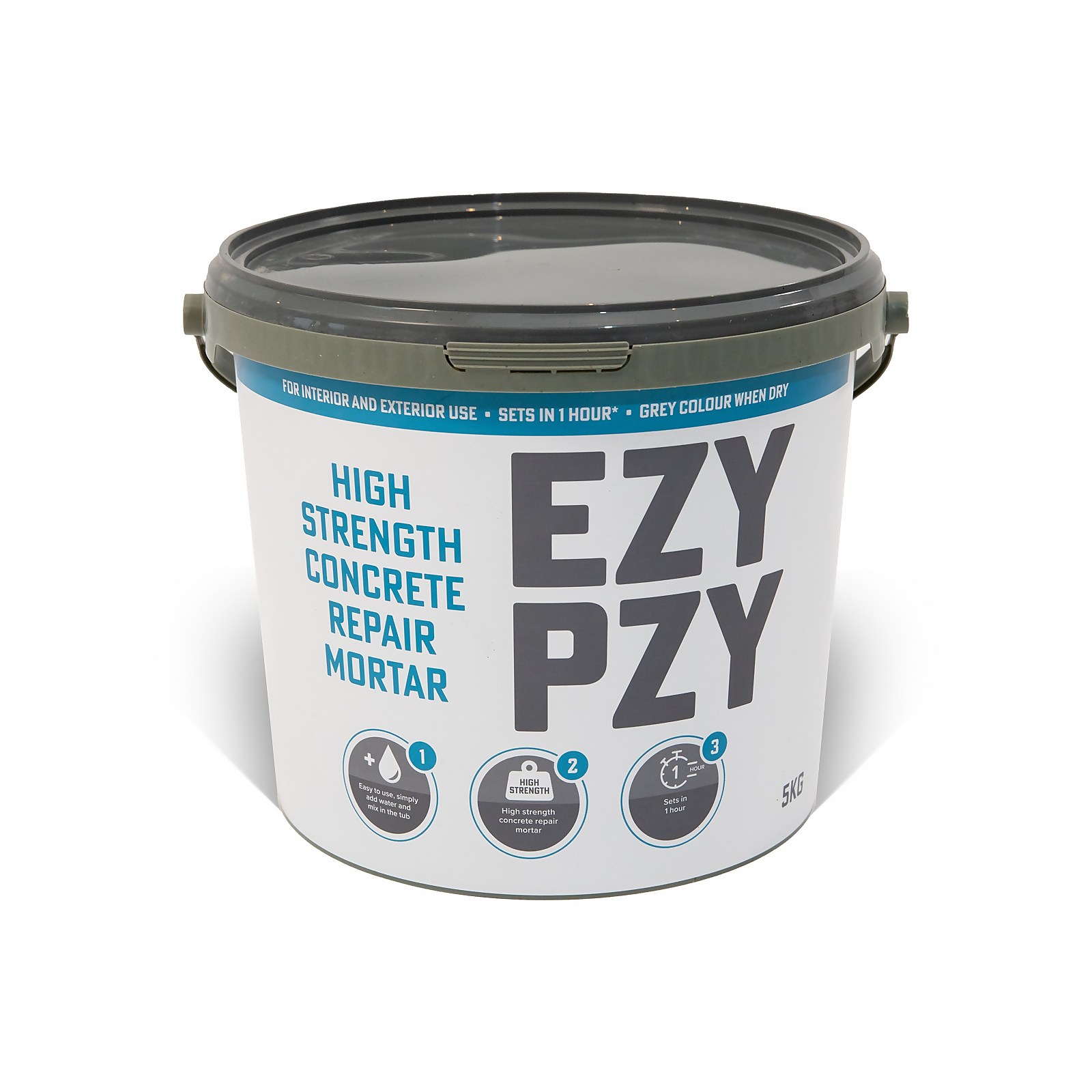 Photo of Ezy Pzy High Strength Concrete Repair Mortar 5kg