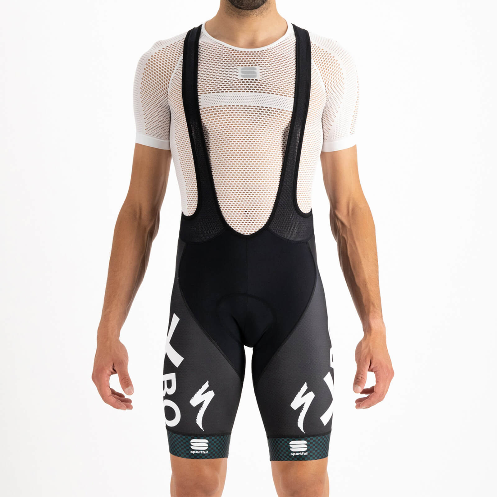 Image of Sportful Bora Hansgrohe Tour De France Bodyfit Pro Classic Bib Shorts - XXXL