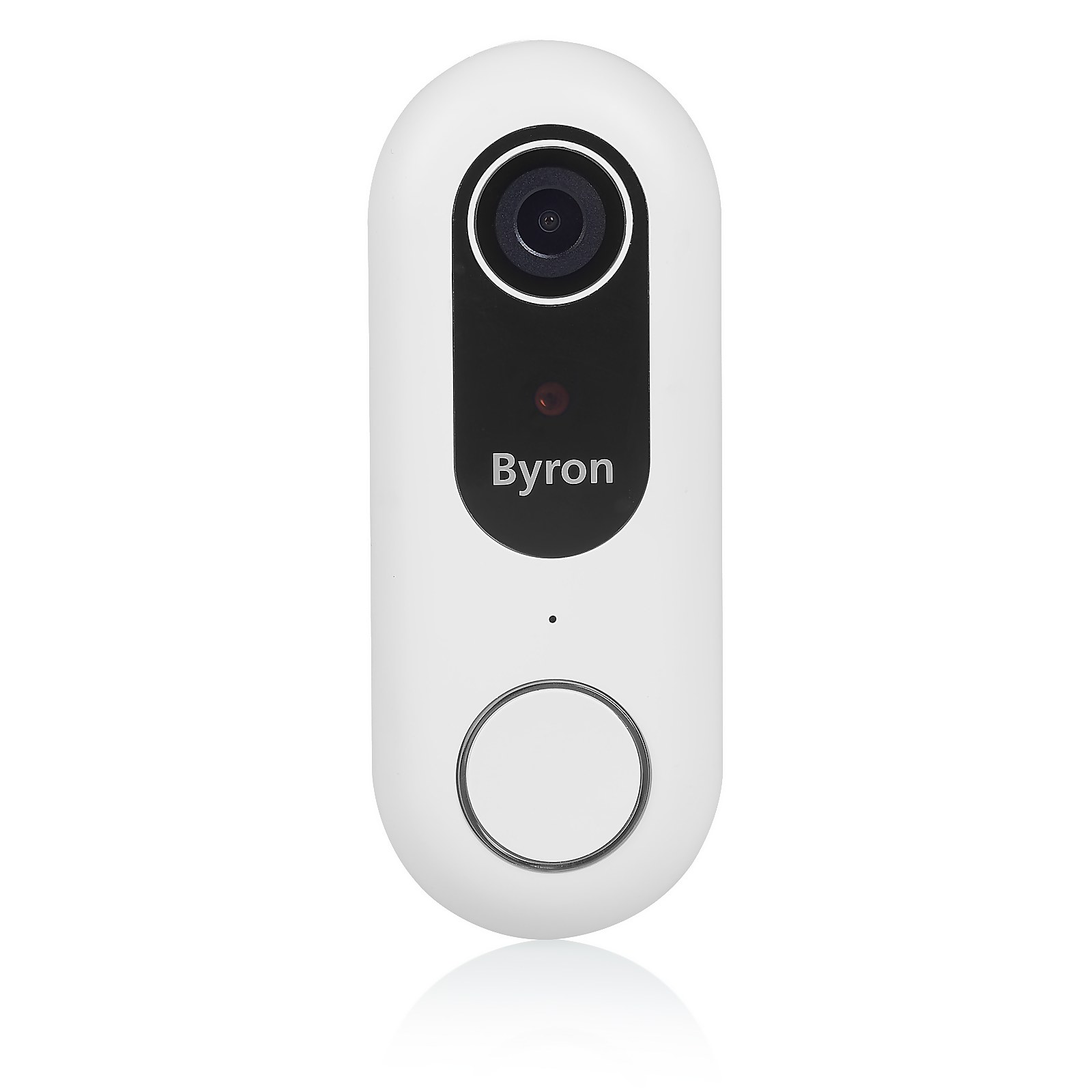 Photo of Byron Wired Wi-fi Video Doorbell With Full Hd 1080p Camera - White & Black