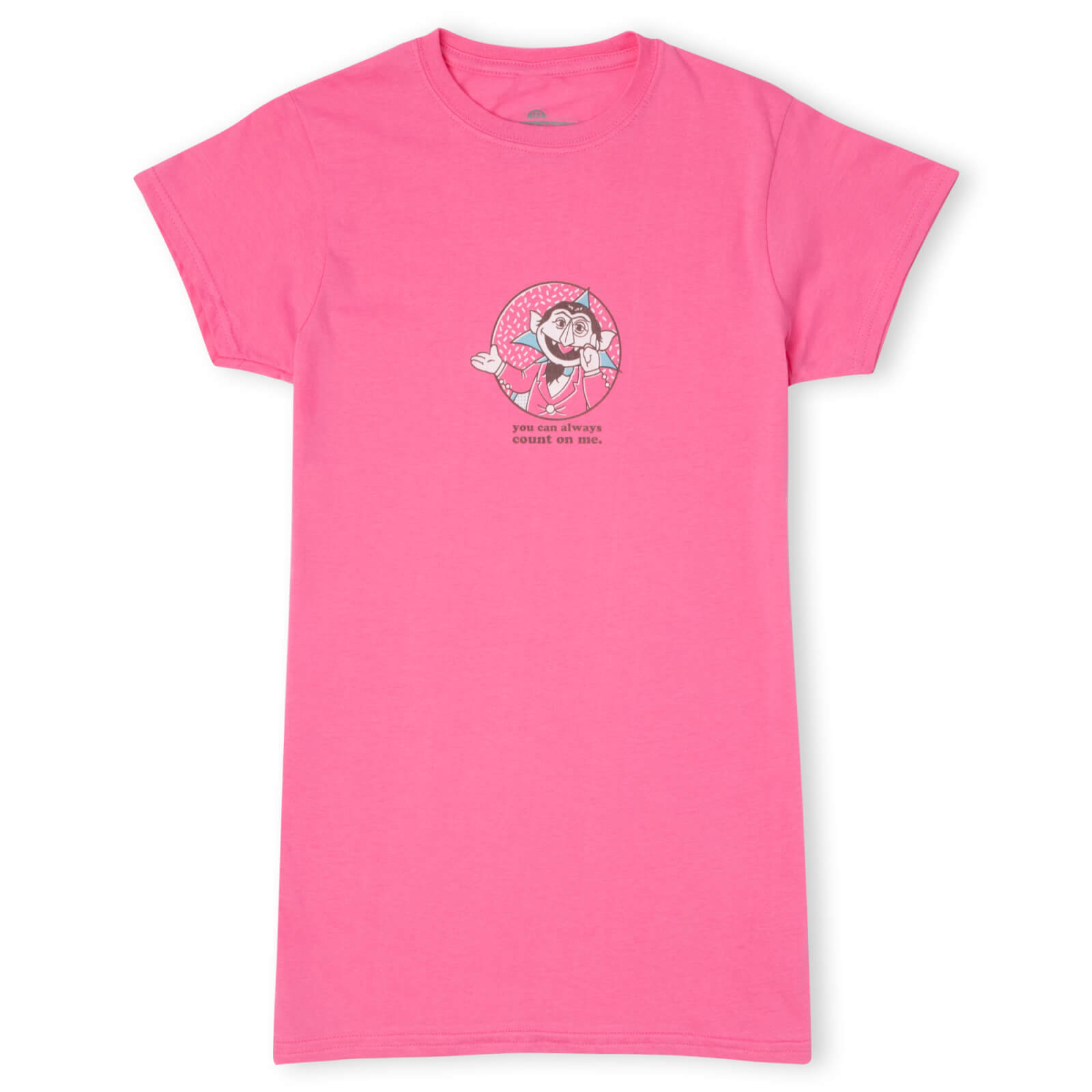 Sesame Street Count On Me Women's T-Shirt - Pink - XL