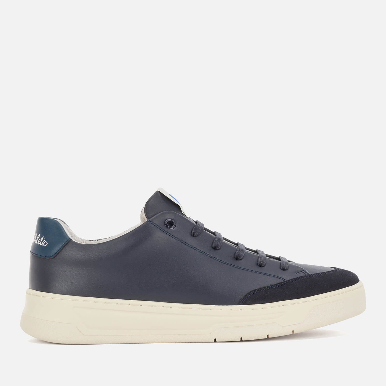 BOSS X Russell Athletic Men's Baltimore Tennis 01 Trainers - Navy - UK 7