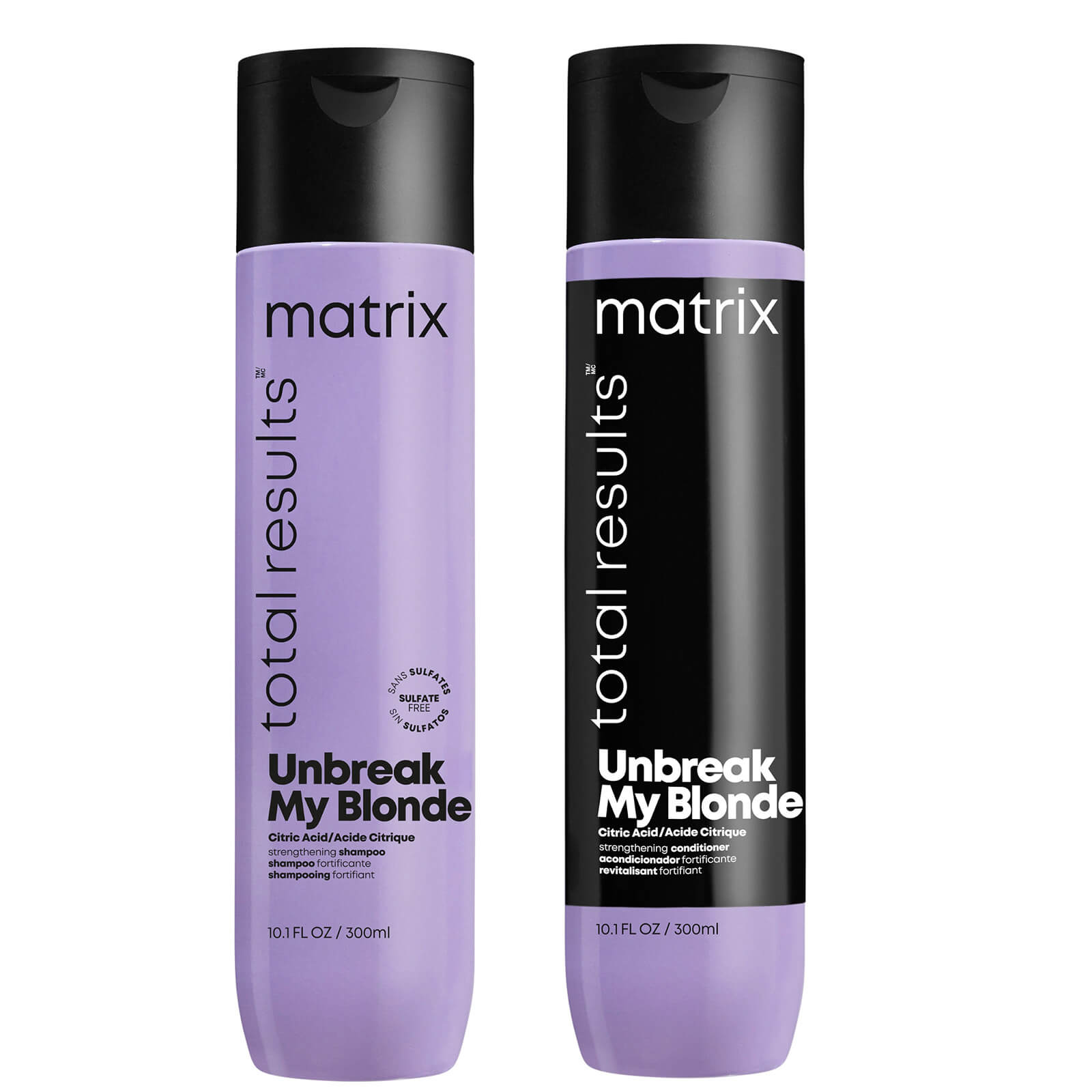 Matrix Total Results Unbreak My Blonde Shampoo and Conditioner for Chemically Over-processed Hair 30