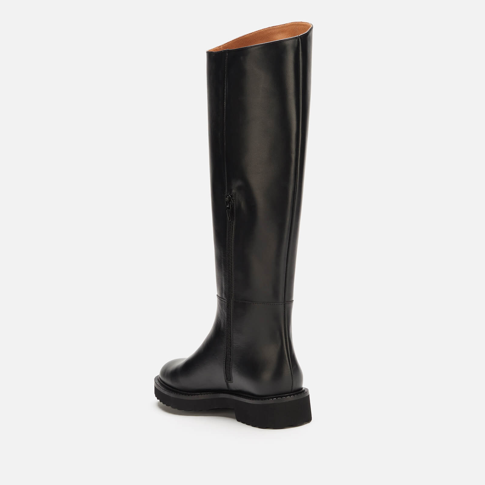 Whistles Women's Hadlow Knee High Riding Boots - Black - Uk 3 33787 Mens Footwear, Black