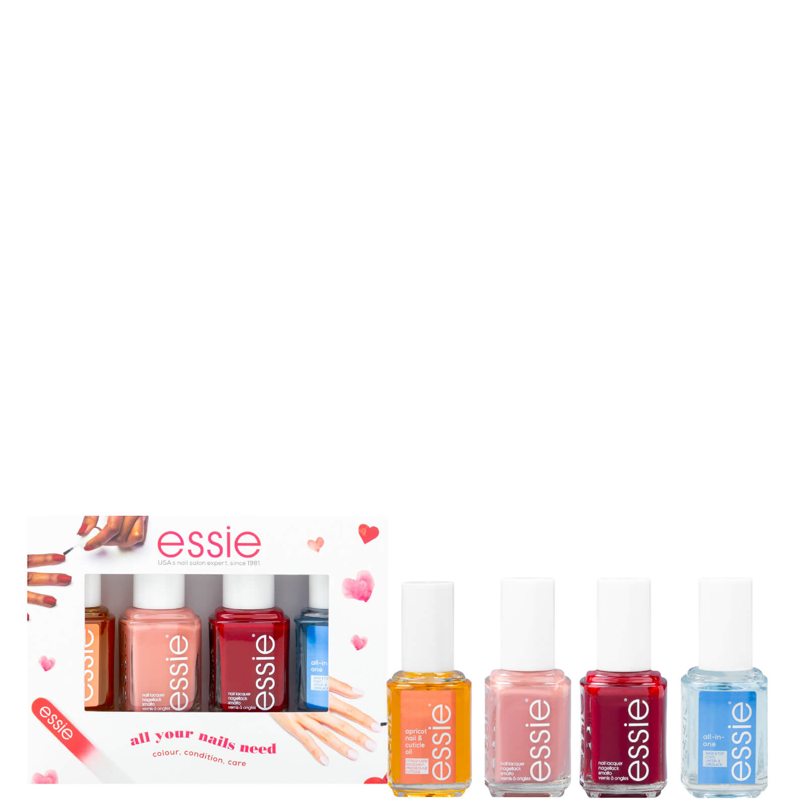 

Essie All Your Nails Need Routine Set